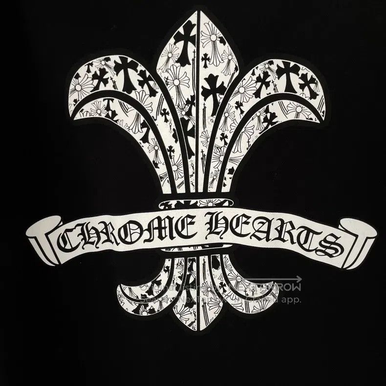 Chrome Hearts CHROME HEARTS Size M Black scroll full of cross and Scout f Size US M / EU 48-50 / 2 - 5 Thumbnail