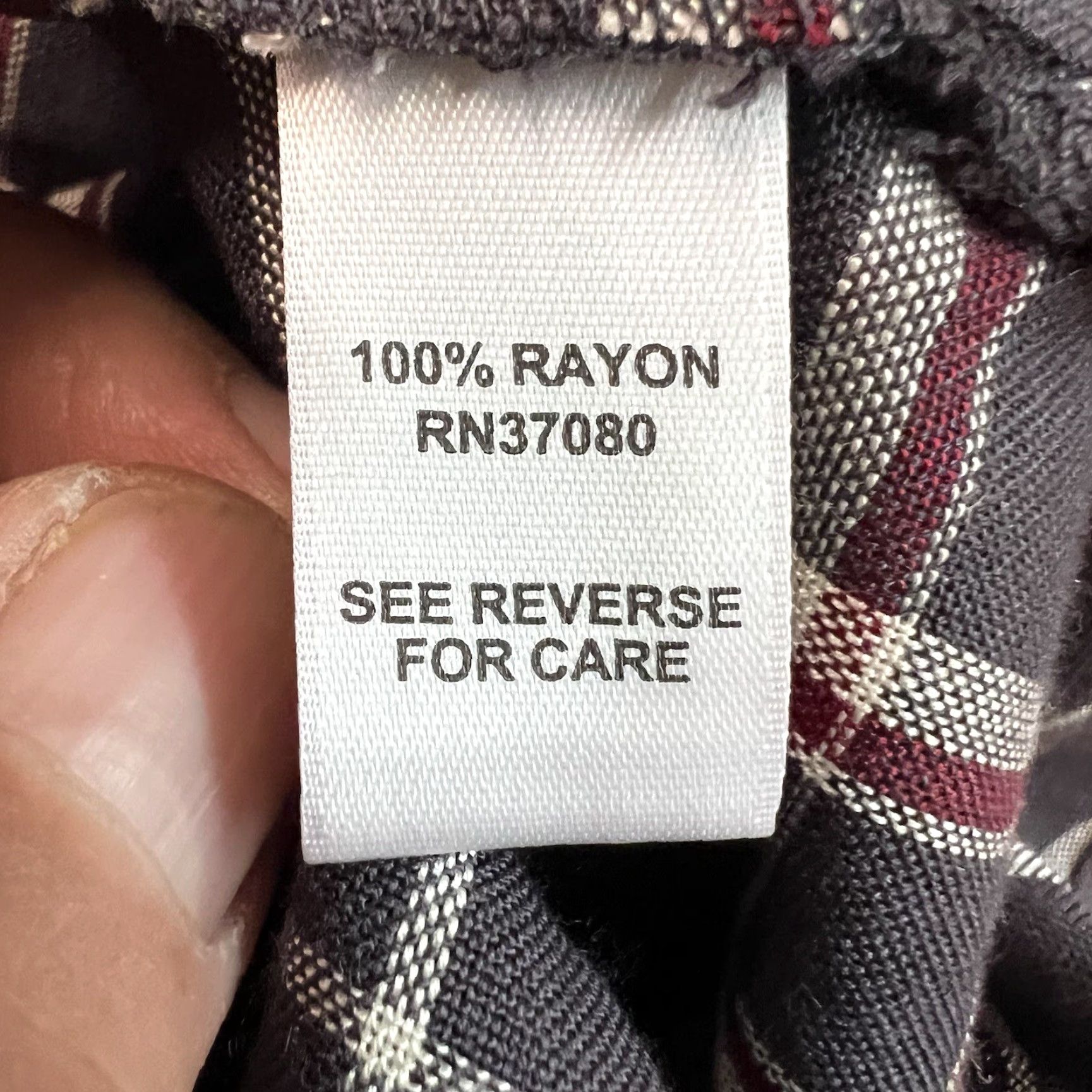 Vintage Cato Button-Up Top SZ 26/28W Gray Plaid Long Sleeve Cold Shoulder Size 4XL / US 24-26 - 6 Thumbnail
