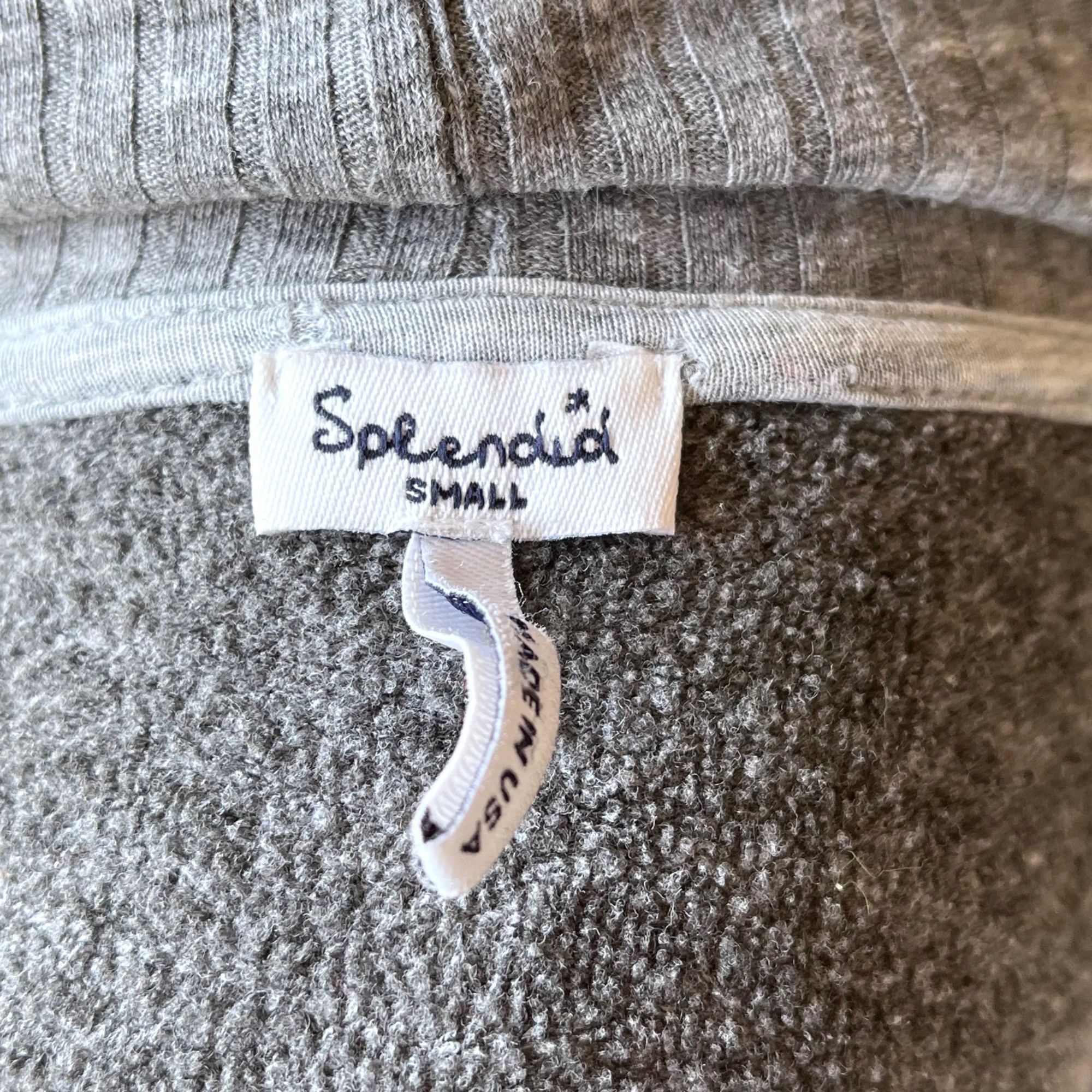 Splendid Splendid Women's Open-Front Waterfall Top Sweater Gray Size Size S / US 4 / IT 40 - 2 Thumbnail