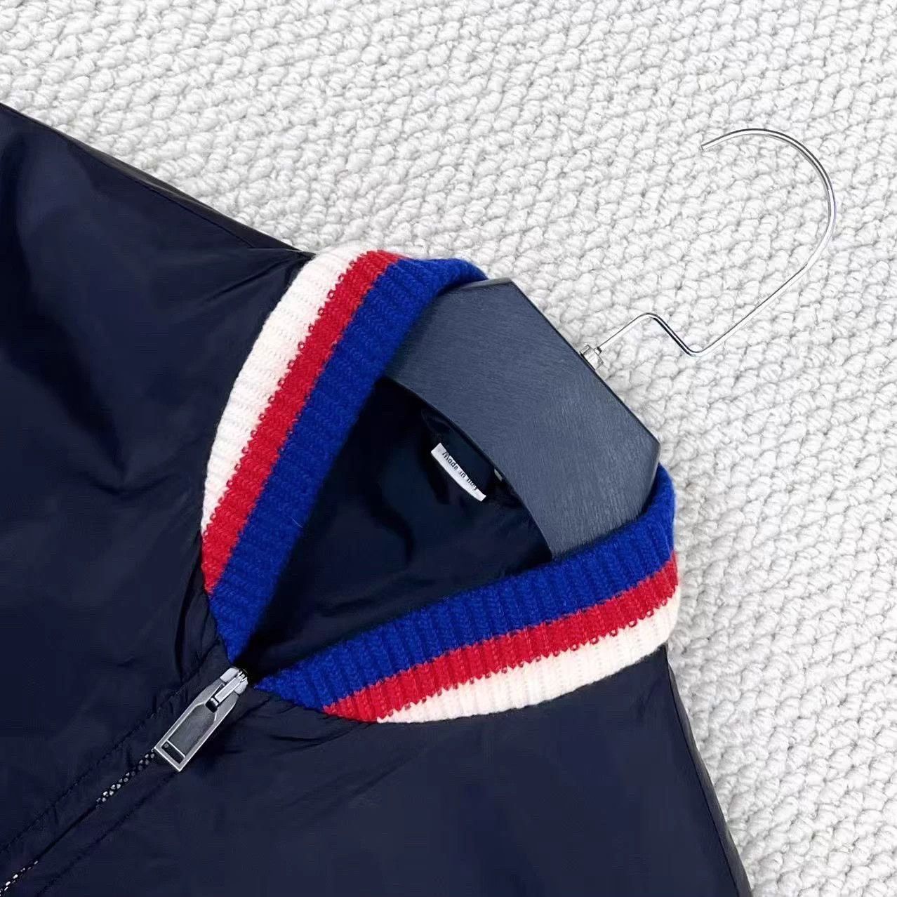Gucci Gucci Black Nylon Distressed Double G Block Unisex Jacket Size US S / EU 44-46 / 1 - 3 Thumbnail