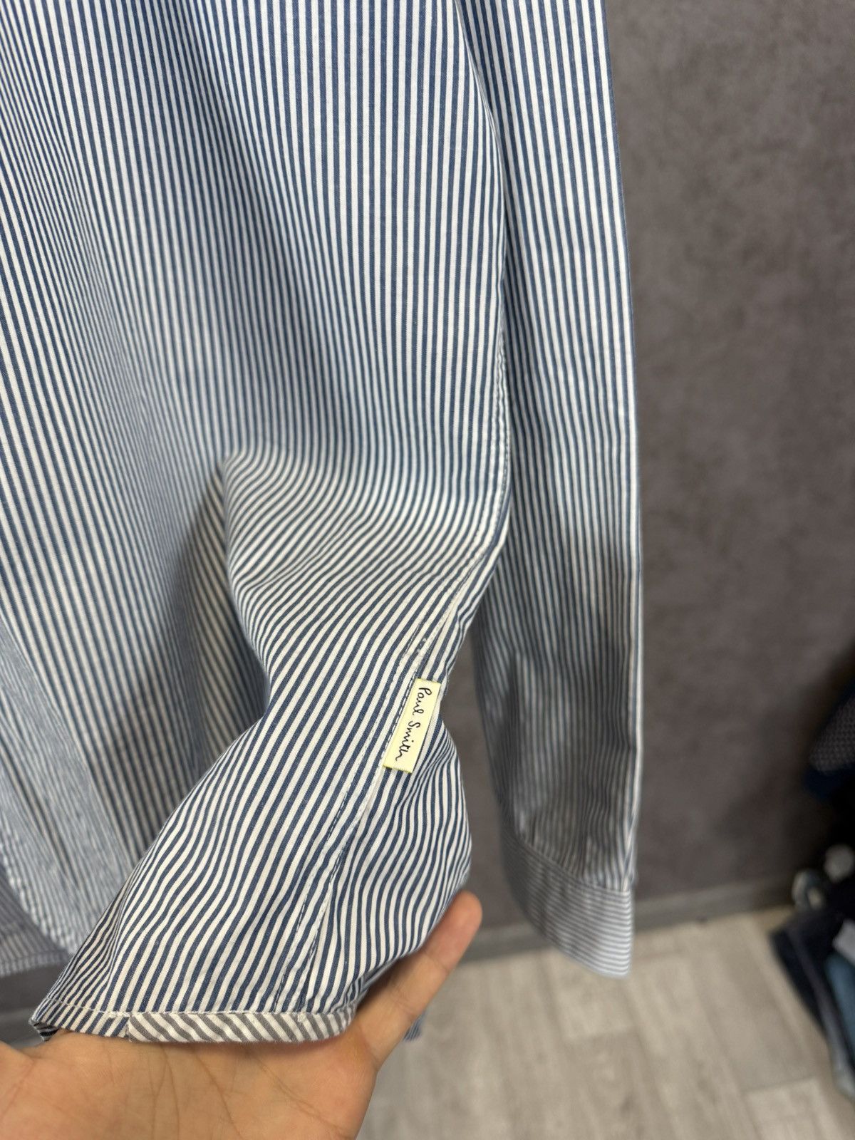 Paul Smith Paul Smith luxury designer striped shirt Size US L / EU 52-54 / 3 - 4 Thumbnail