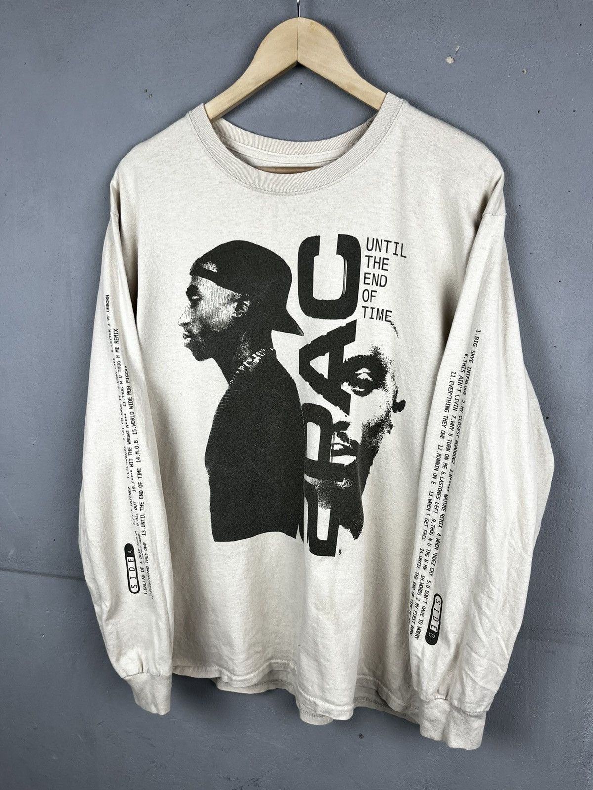 Rap Tees 2Pac long sleeve made usa Size US L / EU 52-54 / 3 - 5 Thumbnail