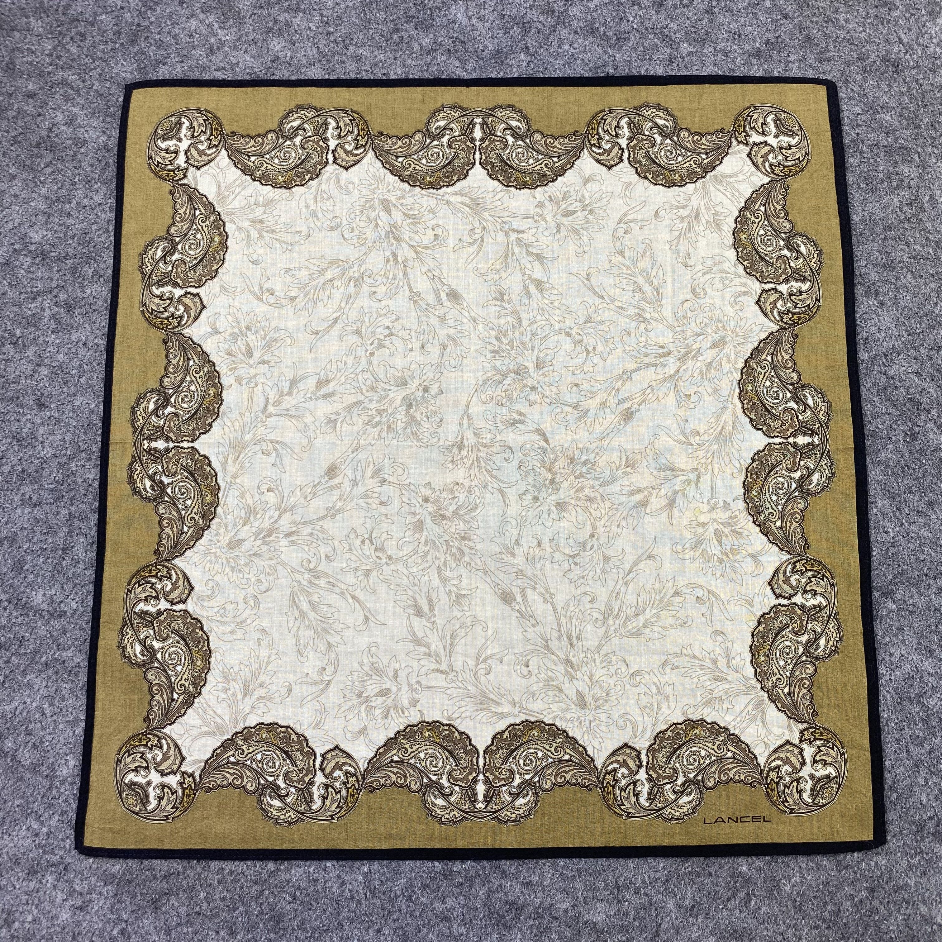 Lancel Lancel Handkerchief / Bandana / Neckerchief-B2395 Size ONE SIZE - 3 Thumbnail
