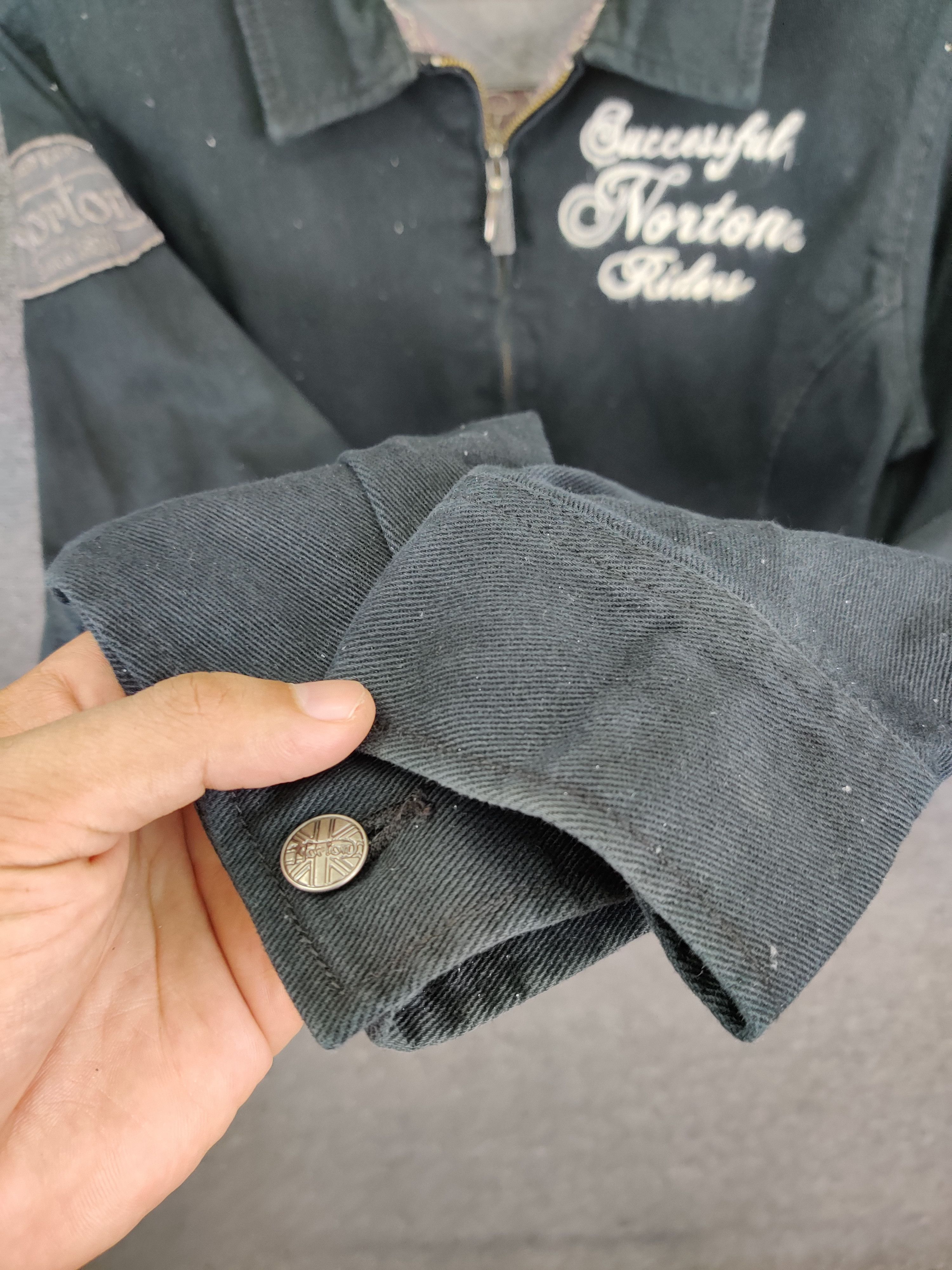 Norton Vintage Norton Embroidery Motorcycle Jacket Size US M / EU 48-50 / 2 - 8 Thumbnail