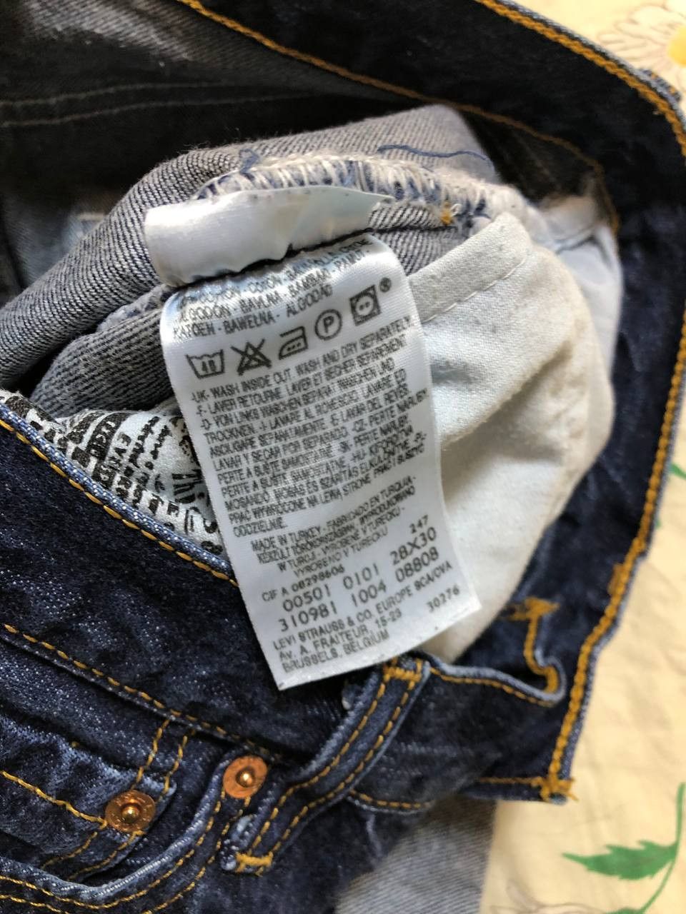 Levi's Levis denim jeans bermuda shorts 501 Size US 28 / EU 44 - 12 Thumbnail