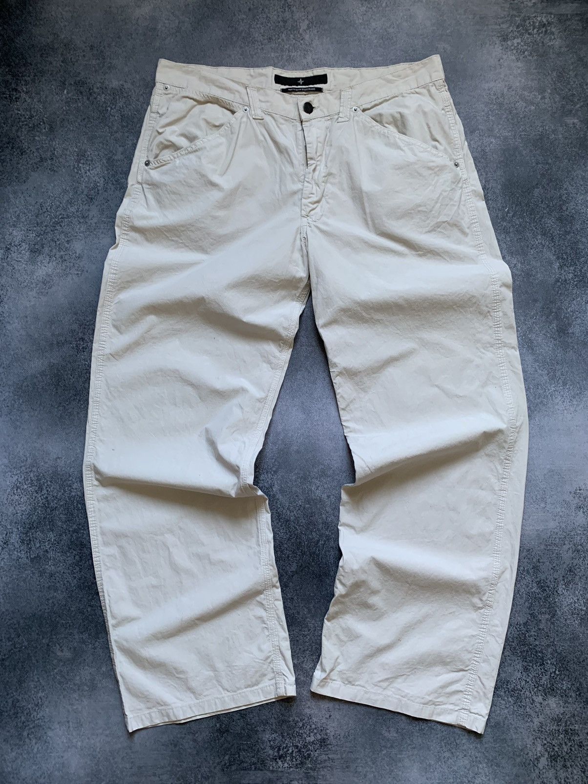 Stone Island 💥 VINTAGE STONE ISLAND BAGGY PANTS Y2K Size US 34 / EU 50 - 2 Thumbnail
