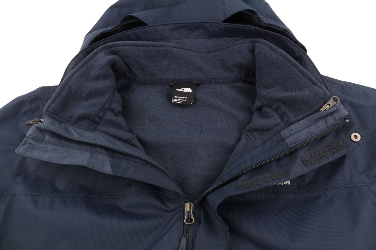 The North Face EVOLVE II TRICLIMATE L Blue Waterproof Jacket 87266 Size US L / EU 52-54 / 3 - 6 Thumbnail