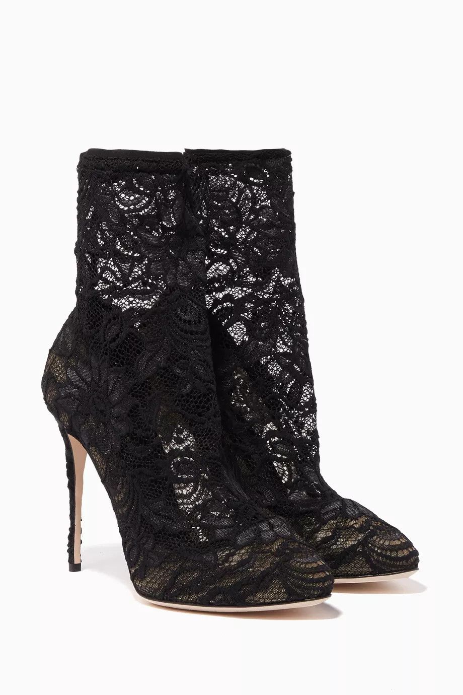 Dolce & Gabbana o1y0825 Ankle Boots in Black Size US 6.5 / IT 36.5 - 1 Thumbnail