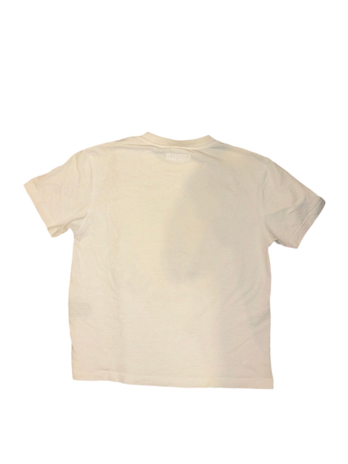 Vetements Vetements cropped tee Size S / US 4 / IT 40 - 2 Thumbnail