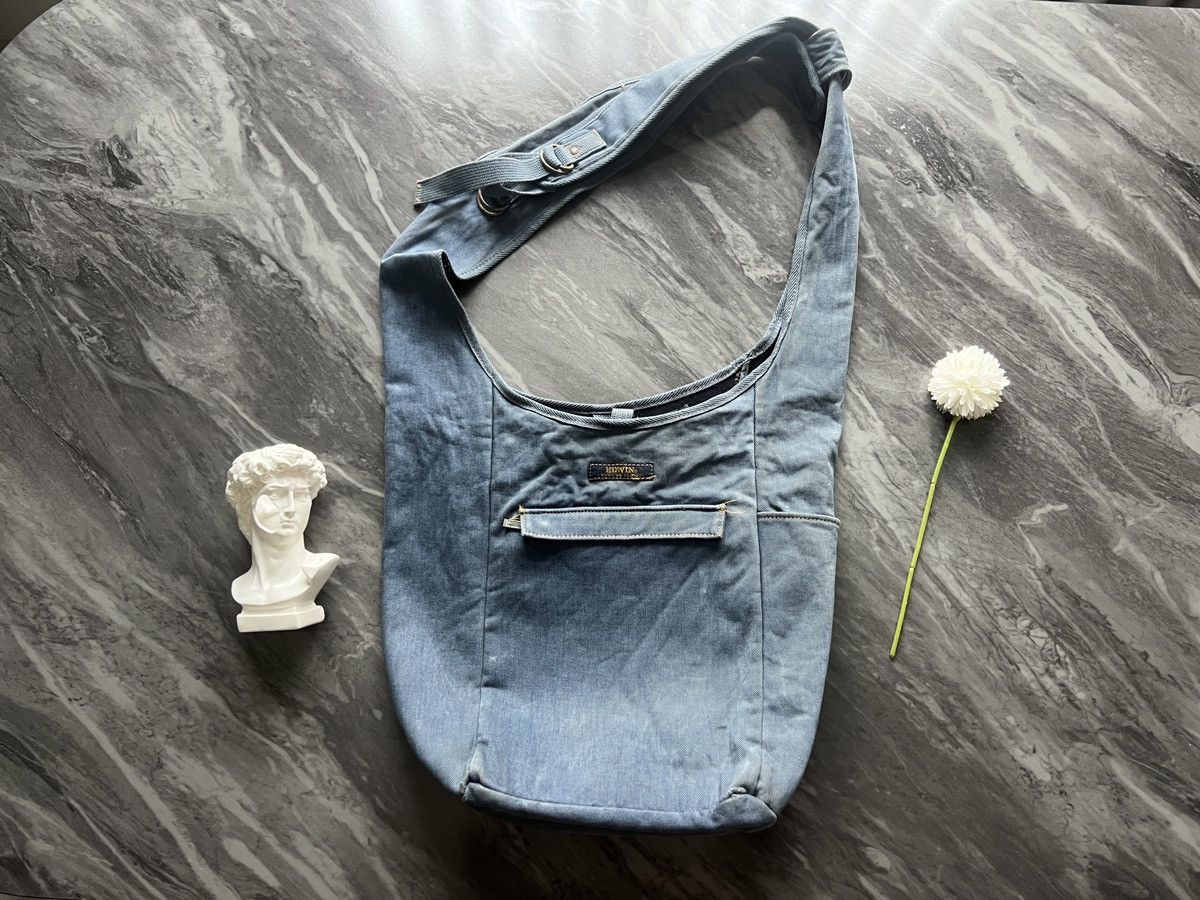 Edwin : Denim Cross Body Bag