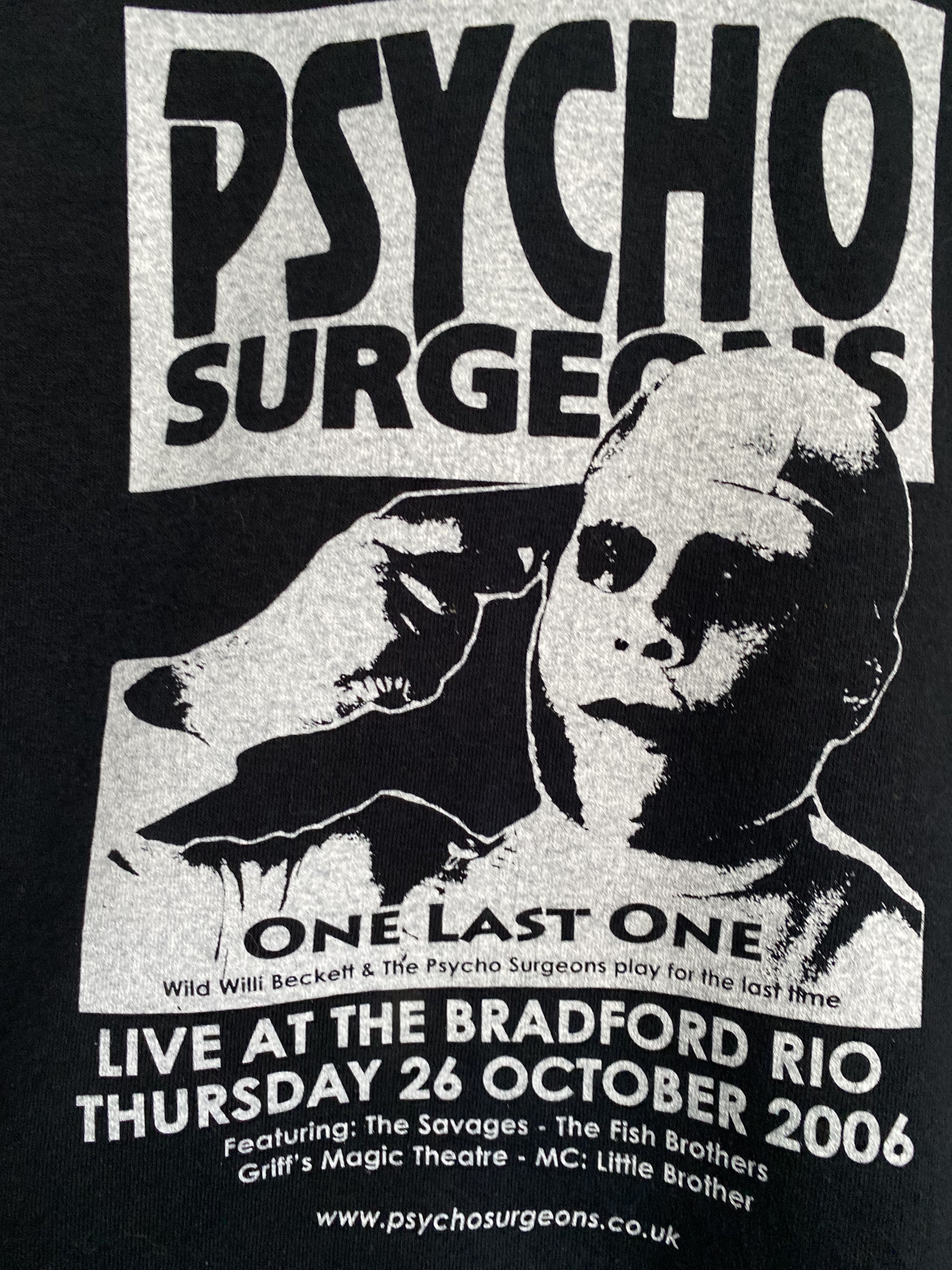 Band Tees × Vintage Vintage 2006 Psycho-Surgeons one last one metal t-shirt Size US M / EU 48-50 / 2 - 5 Thumbnail