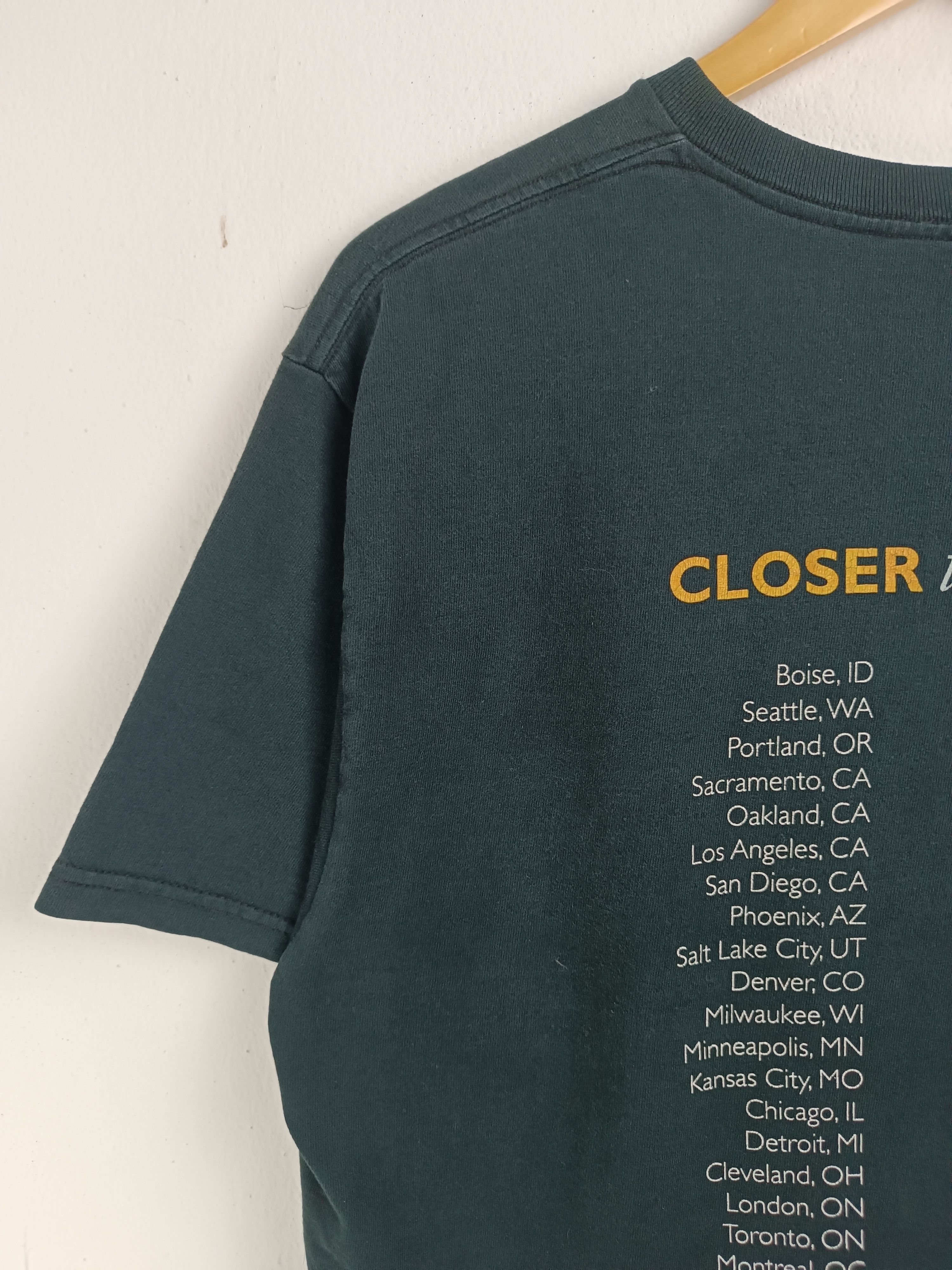 Vintage VINTAGE '04 JOSH GROBAN CLOSER TOUR TEE BUBLE CELINE DION Size US L / EU 52-54 / 3 - 11 Thumbnail