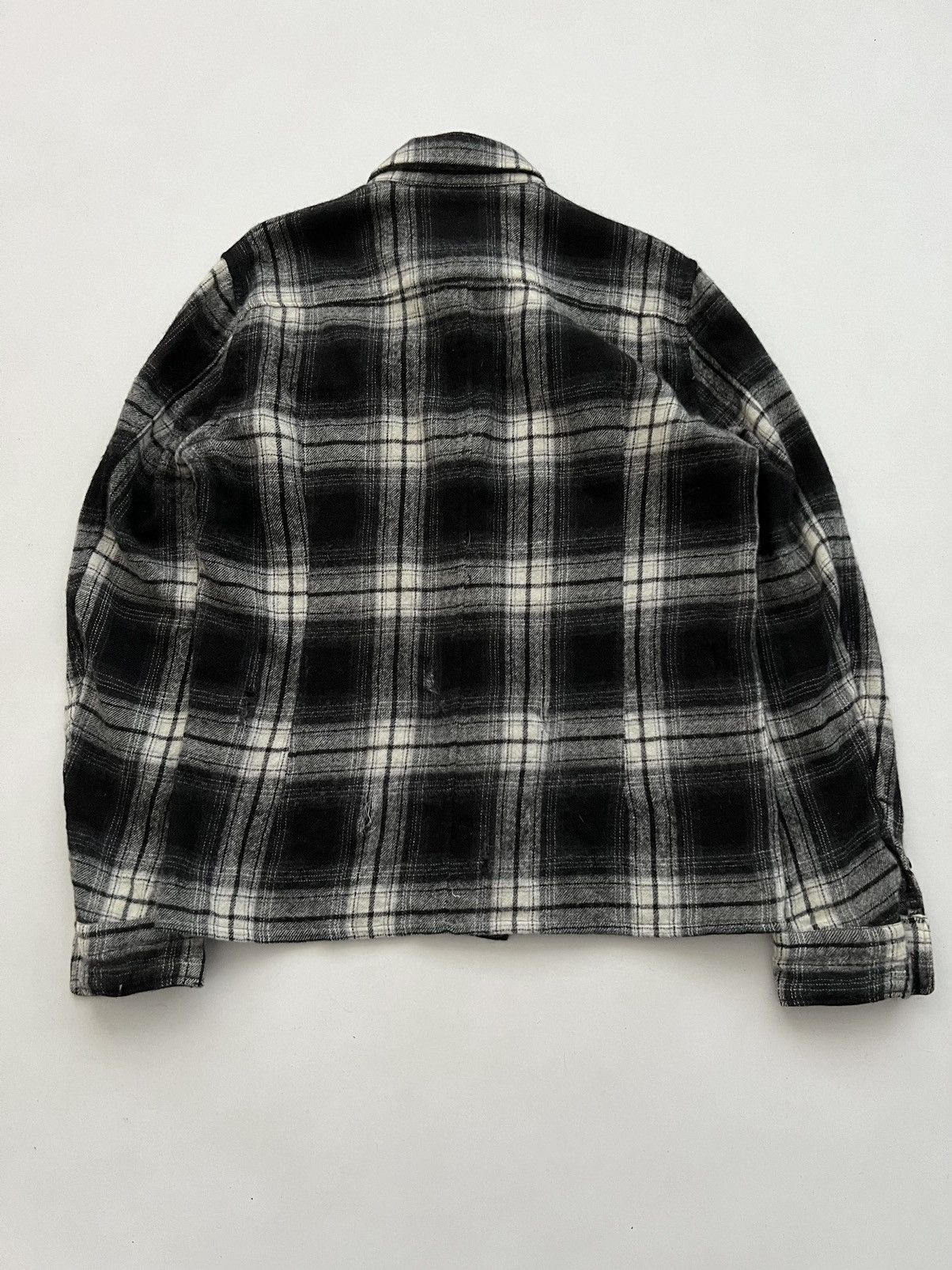 20471120 🔥SAMPLE Attachment Kazuyuki Kumagai Cashmere Grunge Shirt Size US S / EU 44-46 / 1 - 21 Thumbnail