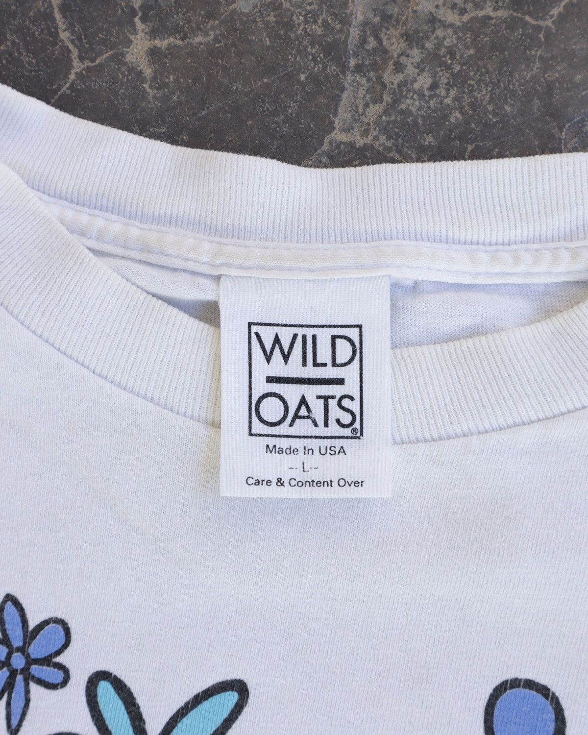Vintage Vintage Moose and Squirrel AOP Print White Grail Tee Size US L / EU 52-54 / 3 - 5 Thumbnail