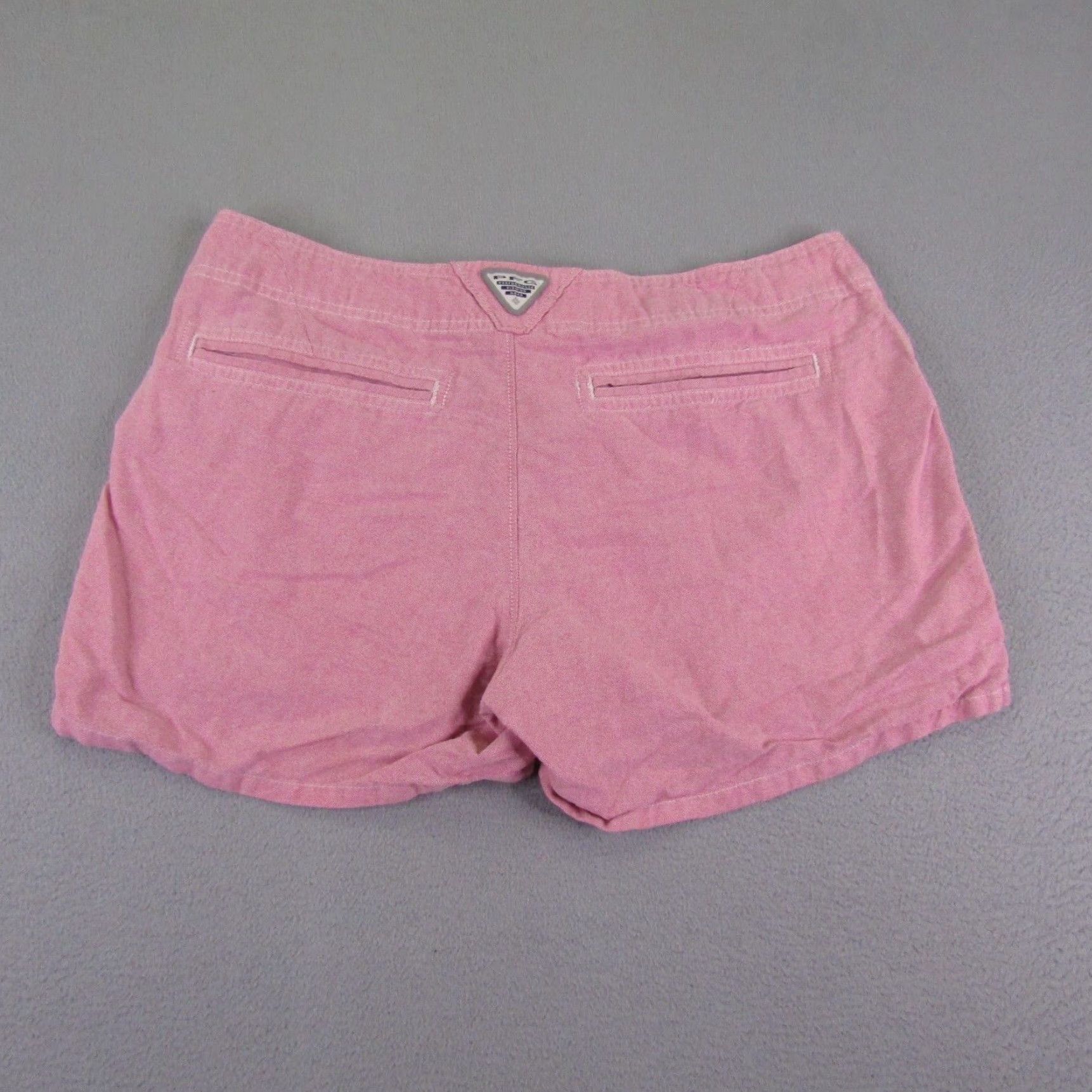 Pinko Columbia PFG Shorts Womens 10 Pink Cotton Outdoors Fishing Hiking Trail Womens Size 32" / US 10 / IT 46 - 3 Thumbnail