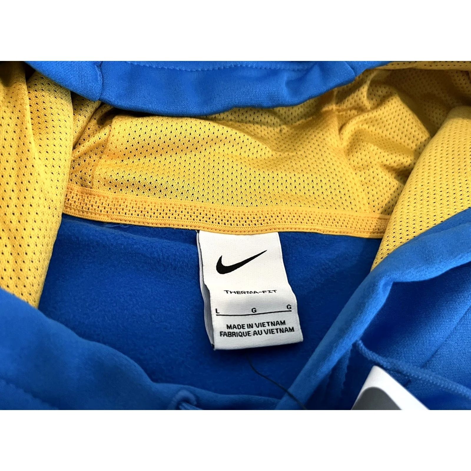 Nike Nike UCLA Bruins Football On-Field Blue Pullover Hoodie Mens L NWT Size US L / EU 52-54 / 3 - 3 Thumbnail