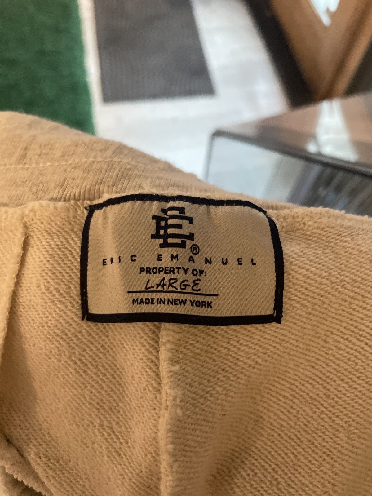 Eric Emanuel Eric Emanuel Grey/Orange Flame Sweatpant L Size US 34 / EU 50 - 3 Thumbnail