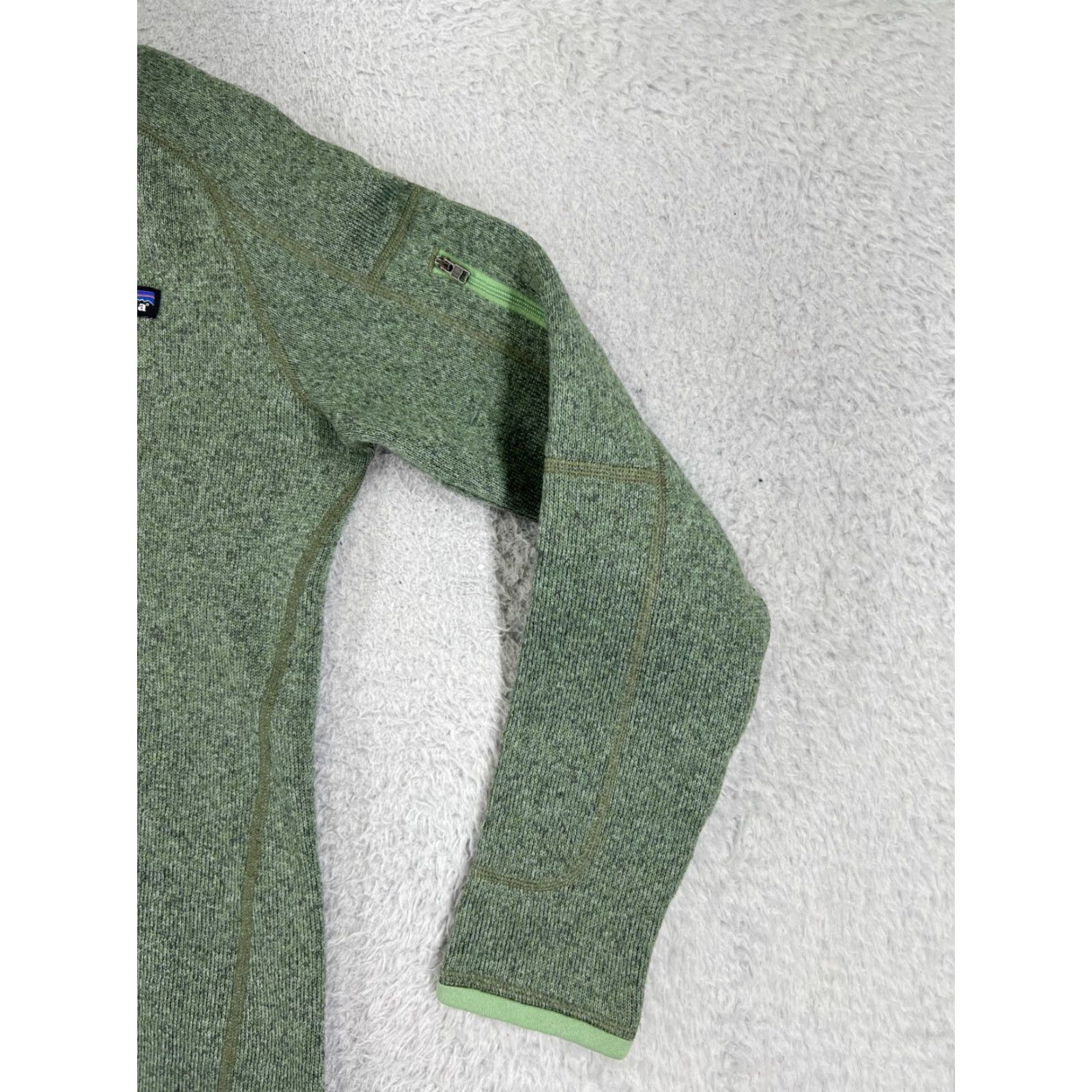 Patagonia Patagonia Jacket Womens Small Green Zip Mock Neck Fleece Cozy Sustainable Size S / US 4 / IT 40 - 5 Thumbnail