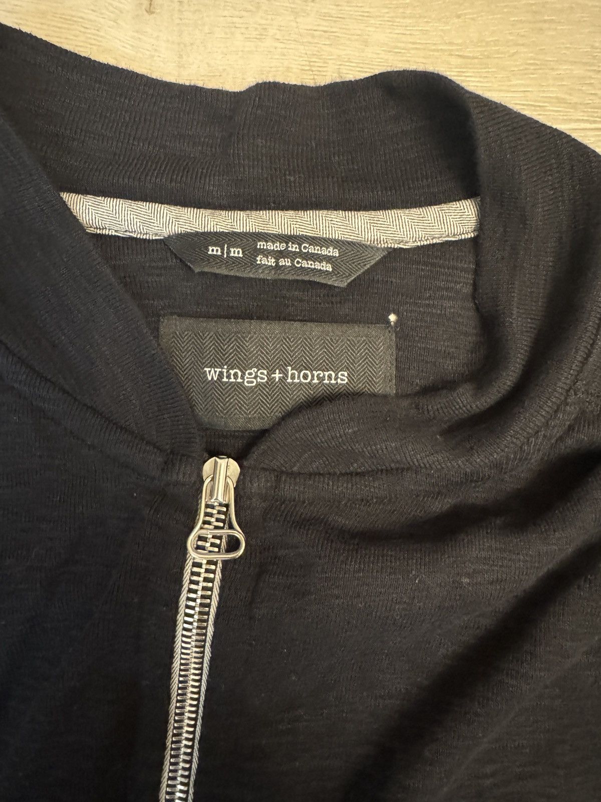 Wings + Horns Wings + Horns full zip lightweight Size US M / EU 48-50 / 2 - 5 Thumbnail