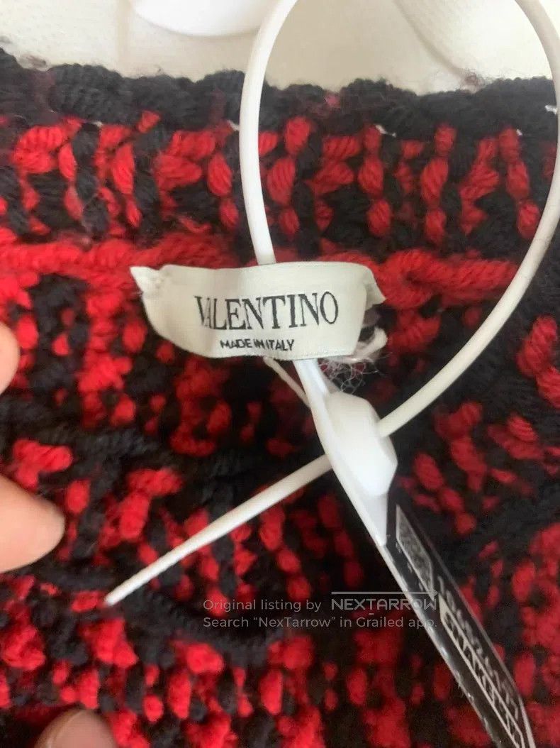 Other Valentino Black and red plaid sweater Size M / US 6-8 / IT 42-44 - 3 Thumbnail