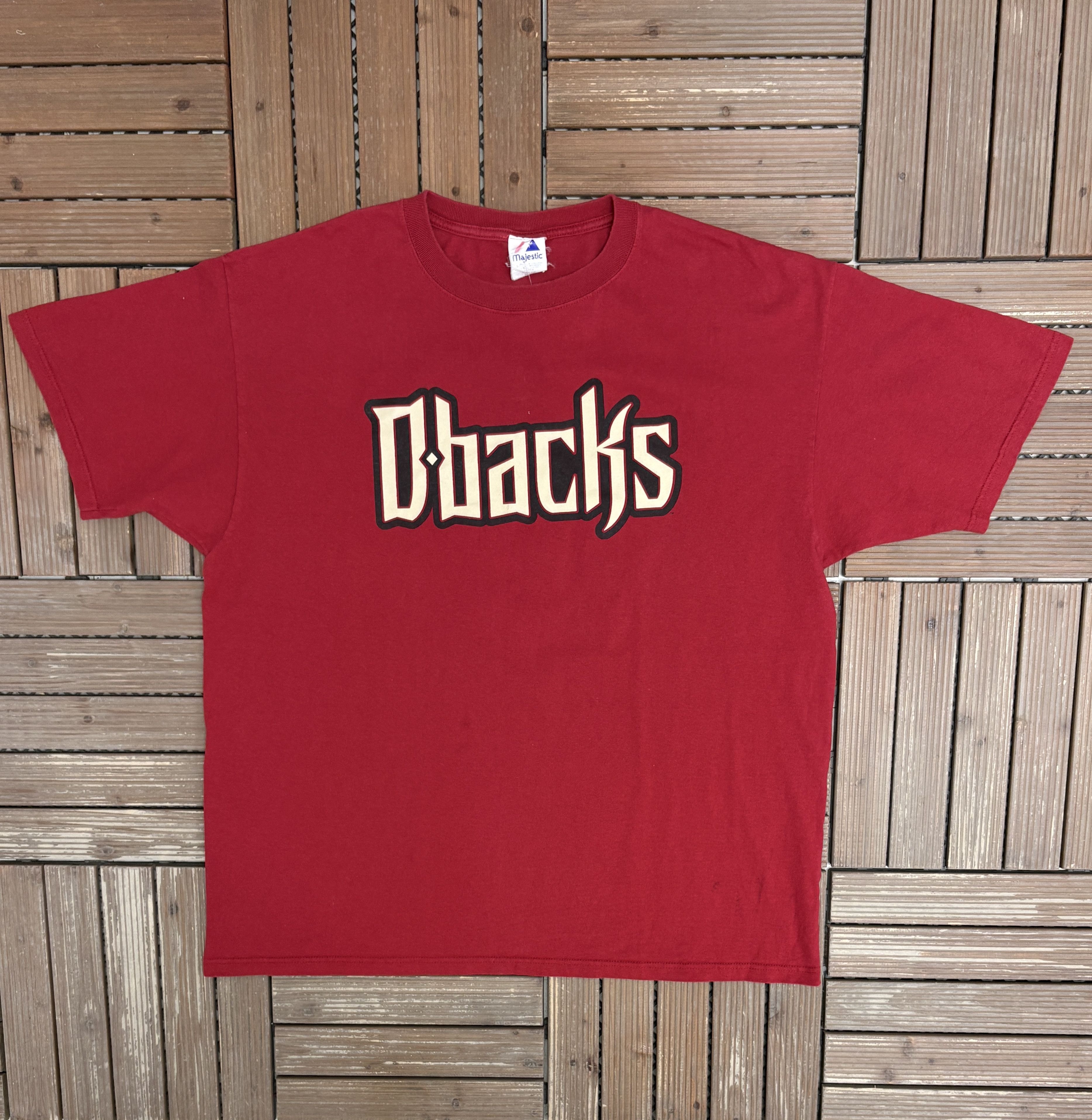 Majestic Arizona Diamondbacks Justin Upton Vintage Red T-Shirt Tee Size US XXL / EU 58 / 5 - 1 Thumbnail