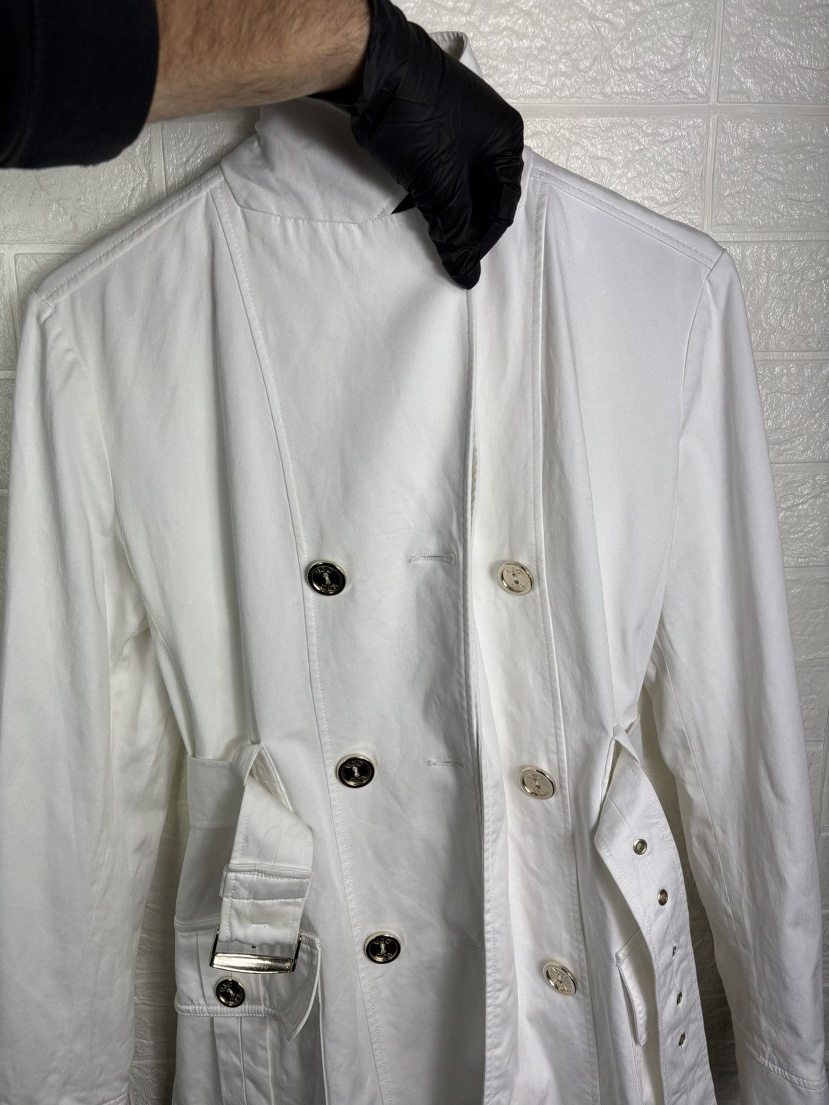 Versace Jeans Couture Versace Jeans Couture White Jacket Women’s Size S Size S / US 4 / IT 40 - 21 Thumbnail