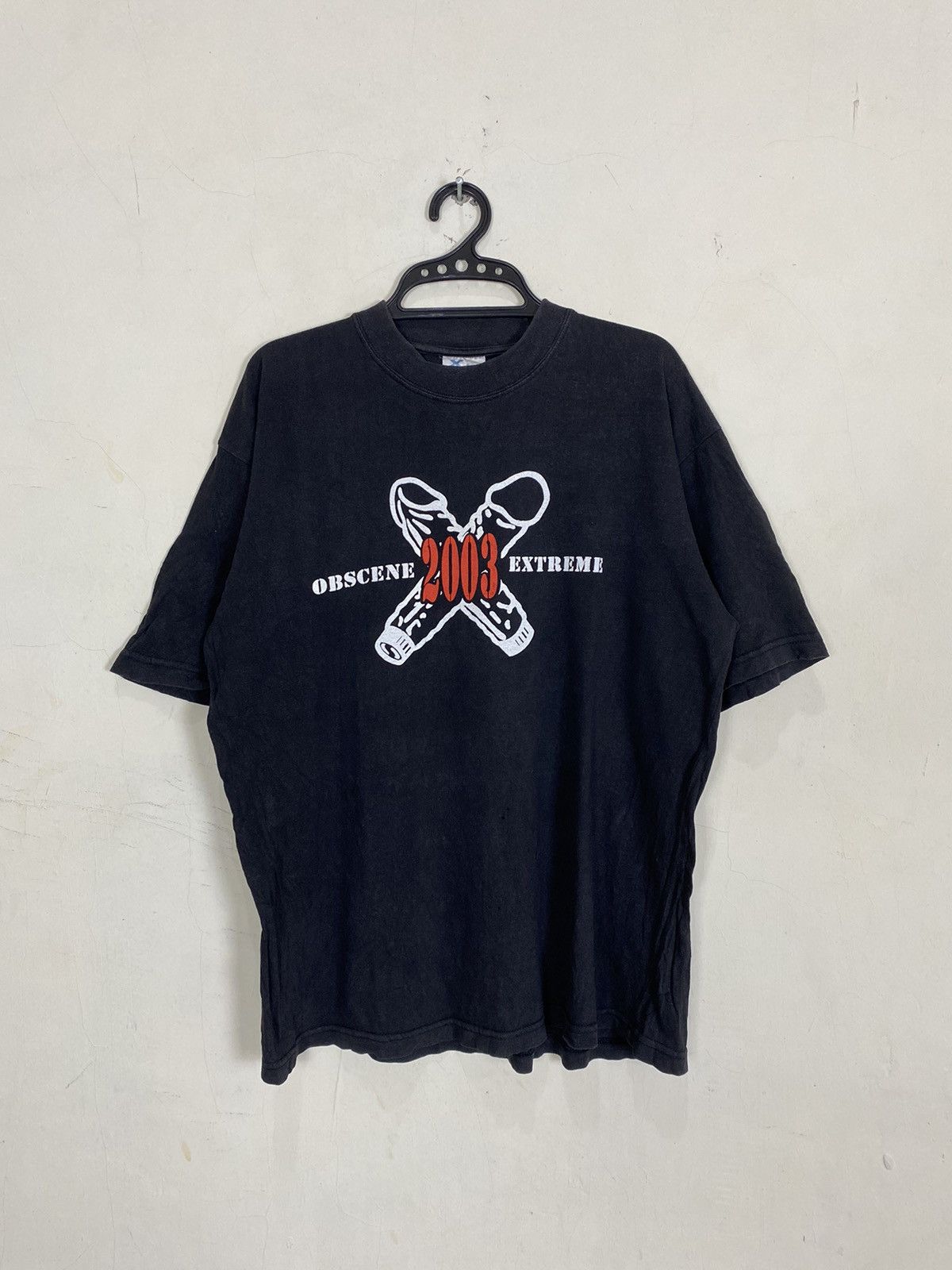 Band Tees Vintage Obscene Extreme 2003 Compilation T-shirt Size US M / EU 48-50 / 2 - 1 Thumbnail