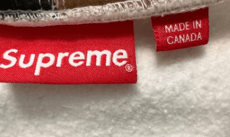 Supreme Supreme Rib Logo Zip Up Sweat Brown Camo 16AW Size US S / EU 44-46 / 1 - 3 Thumbnail