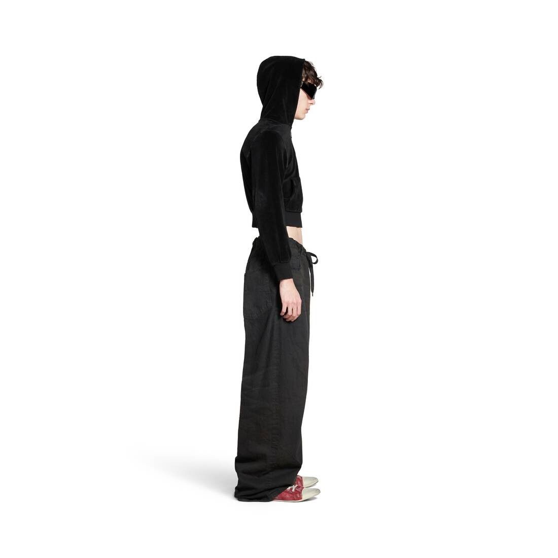 Balenciaga o1in1g0425 Fifty-Fifty Pant in Black Size US 32 / EU 48 - 3 Thumbnail
