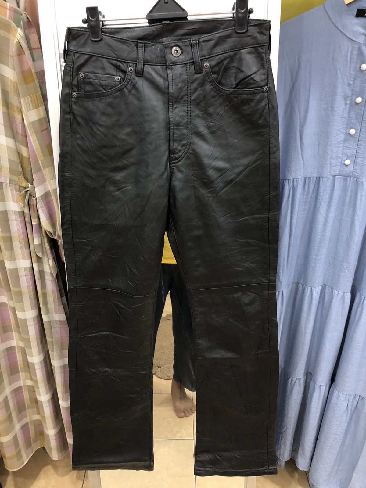 Takeo Kikuchi Takeo Kikuchi Leather pants Size US 28 / EU 44 - 2 Thumbnail