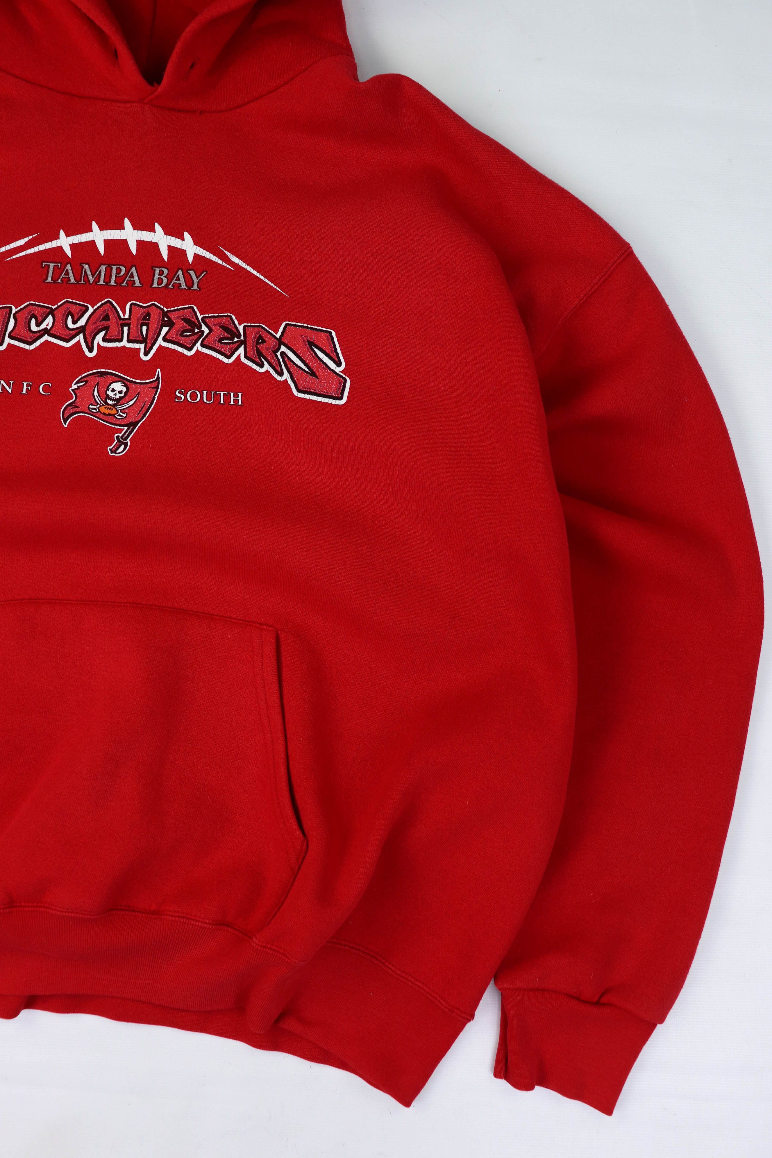 NFL Tampa Bay Buccaneers NFL 2000s Vintage Red Hoodie Size US XXL / EU 58 / 5 - 5 Thumbnail