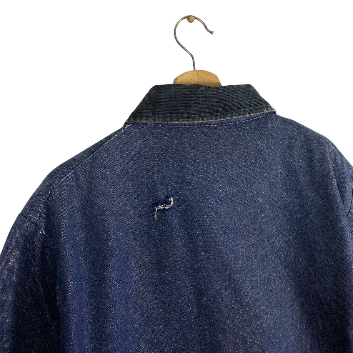 Wrangler Vintage Men’s 1950s Wool Blanket Lined Blue Bell Denim Size US L / EU 52-54 / 3 - 12 Thumbnail