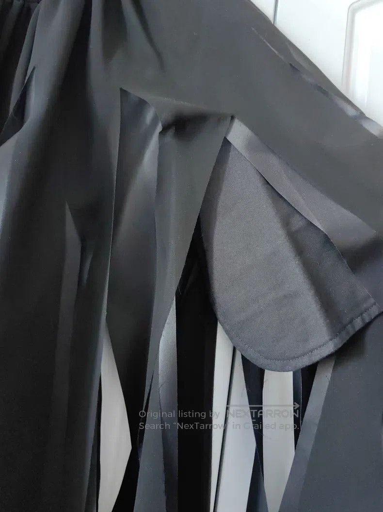 Comme des Garcons Comme des Garcons size S Black Cutout Lace Patchwork Skirt Size 23" - 1 Thumbnail