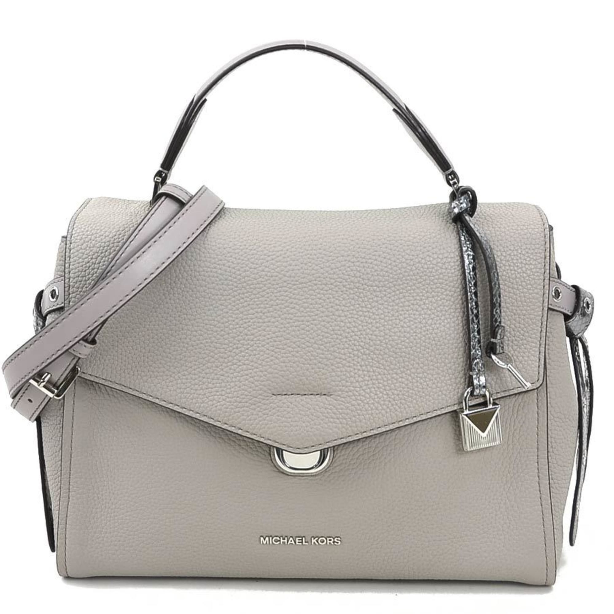 Michael Kors Michael Kors handbag shoulder bag leather grey ladies h30930a Size ONE SIZE - 1 Thumbnail