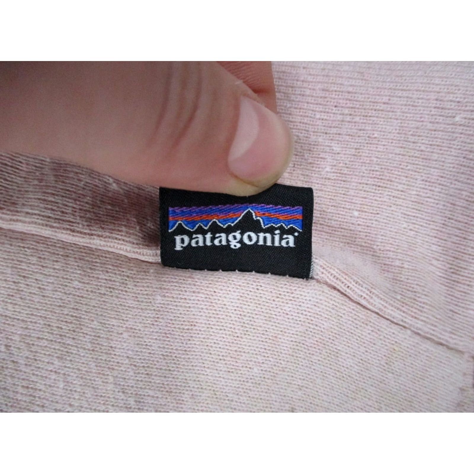 Patagonia Patagonia Hoodie Sweatshirt Women XL Pink Relaxed Pullover Hooded Pockets Thermal Sweater Shirt Size XL / US 12-14 / IT 48-50 - 7 Thumbnail