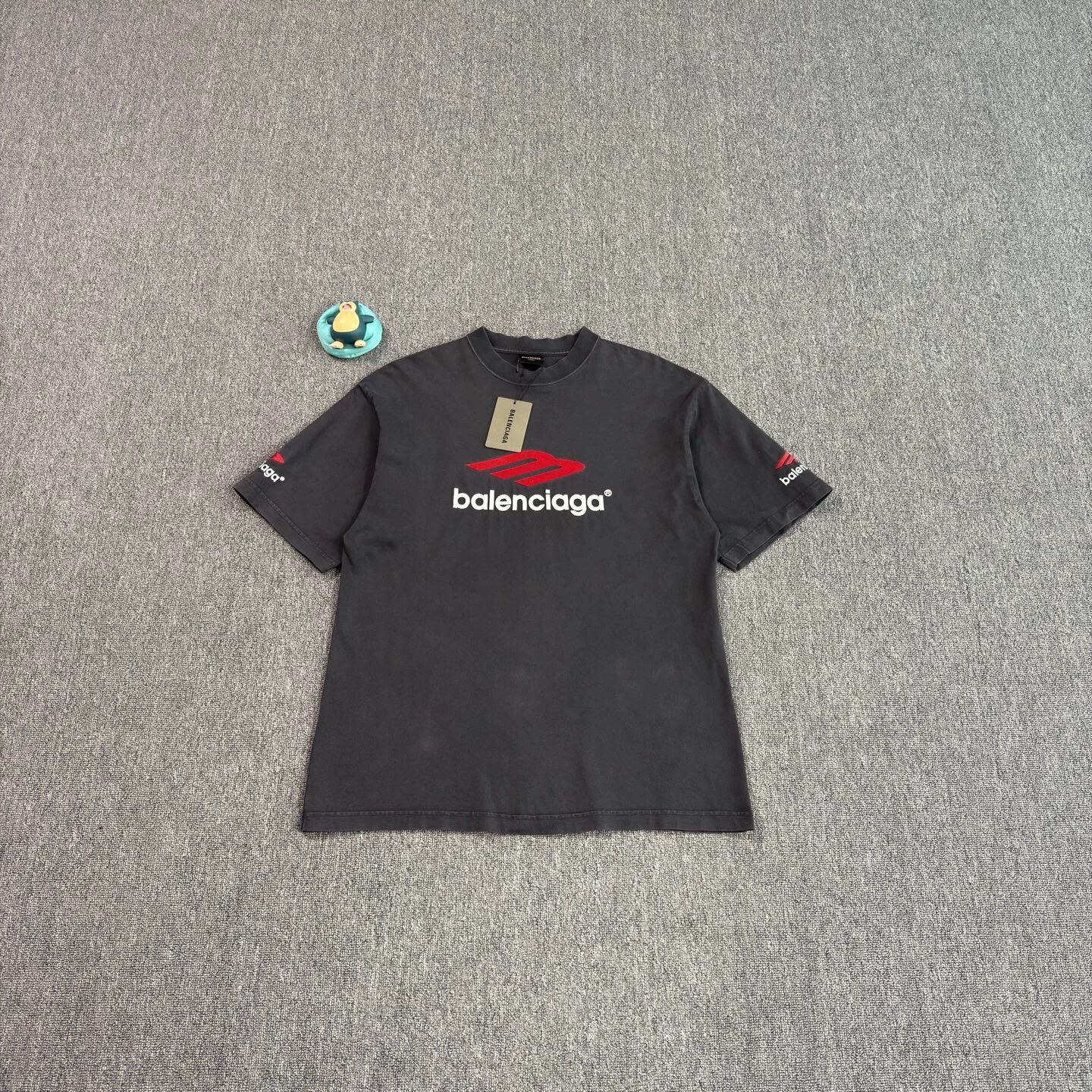 Balenciaga Balenciaga 3B Sports Logo Black Short S Near New Size US S / EU 44-46 / 1 - 1 Thumbnail