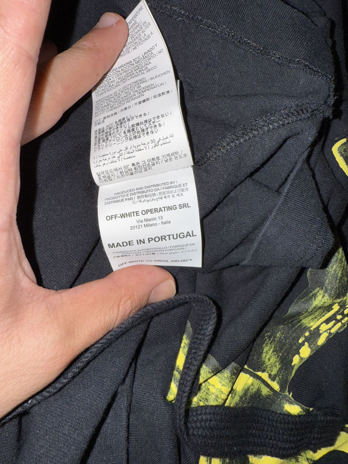 Off-White Off-white Fall Winter Tee Size US S / EU 44-46 / 1 - 5 Thumbnail