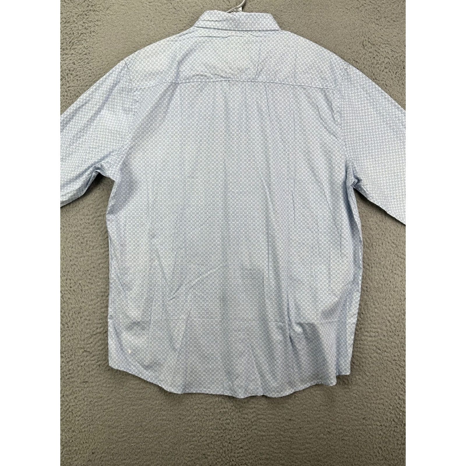 English Laundry VINTAGE? No. English Laundry Shirt Mens Small Blue Geometric Button-Down Stretch Shirt Mens S Blue Geometric Button Up Please? Size US S / EU 44-46 / 1 - 4 Thumbnail