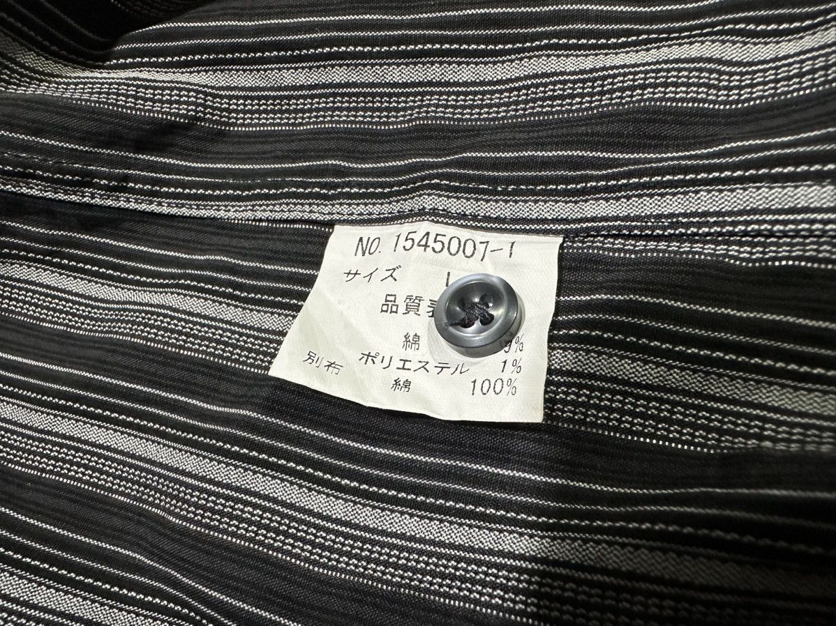 Issey Miyake 🔥Vintage Tete Homme Issey Miyake Striped Shirt Long Sleeve Size US L / EU 52-54 / 3 - 8 Thumbnail