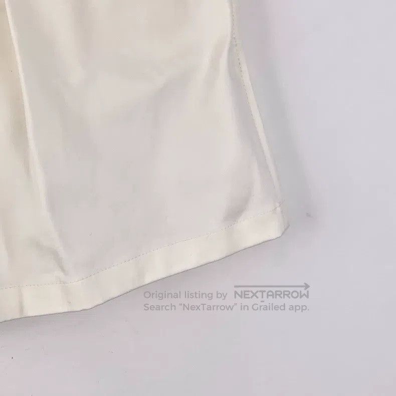 Hermes Hermes White Casual Cotton Shorts Size 42" / US 20 - 4 Thumbnail