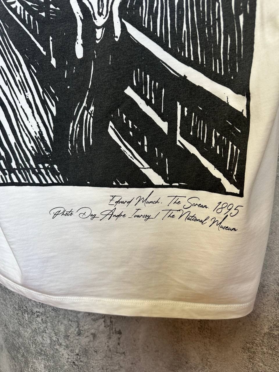 Arts & Science Edvard Munch Scream T-Shirt Art Picture Dag Andre Ivarsoy Size US M / EU 48-50 / 2 - 8 Thumbnail