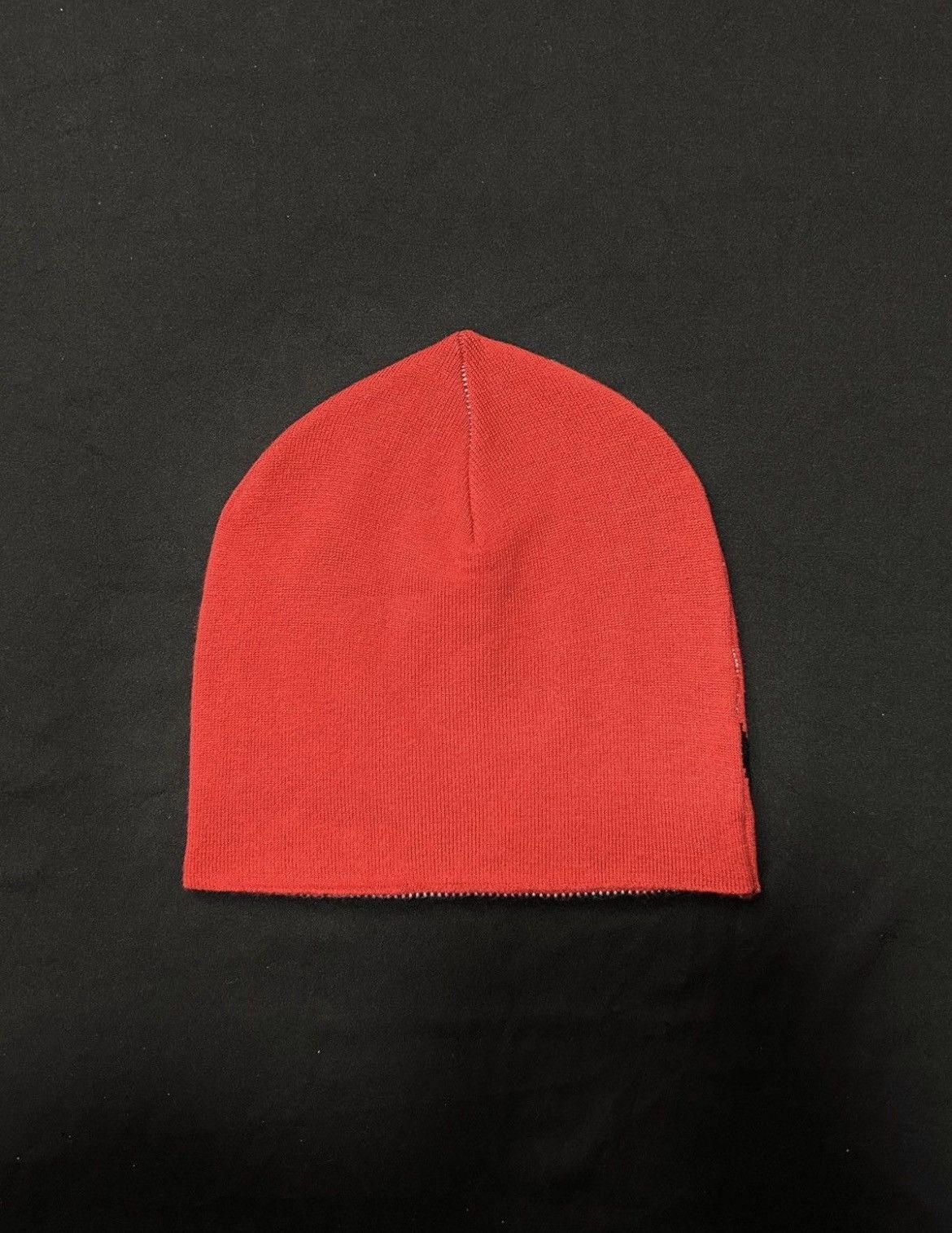 Japanese Brand Deadstock 420 Heartbreak No Cuff Knit Red Beanie Hats OS Size ONE SIZE - 6 Thumbnail