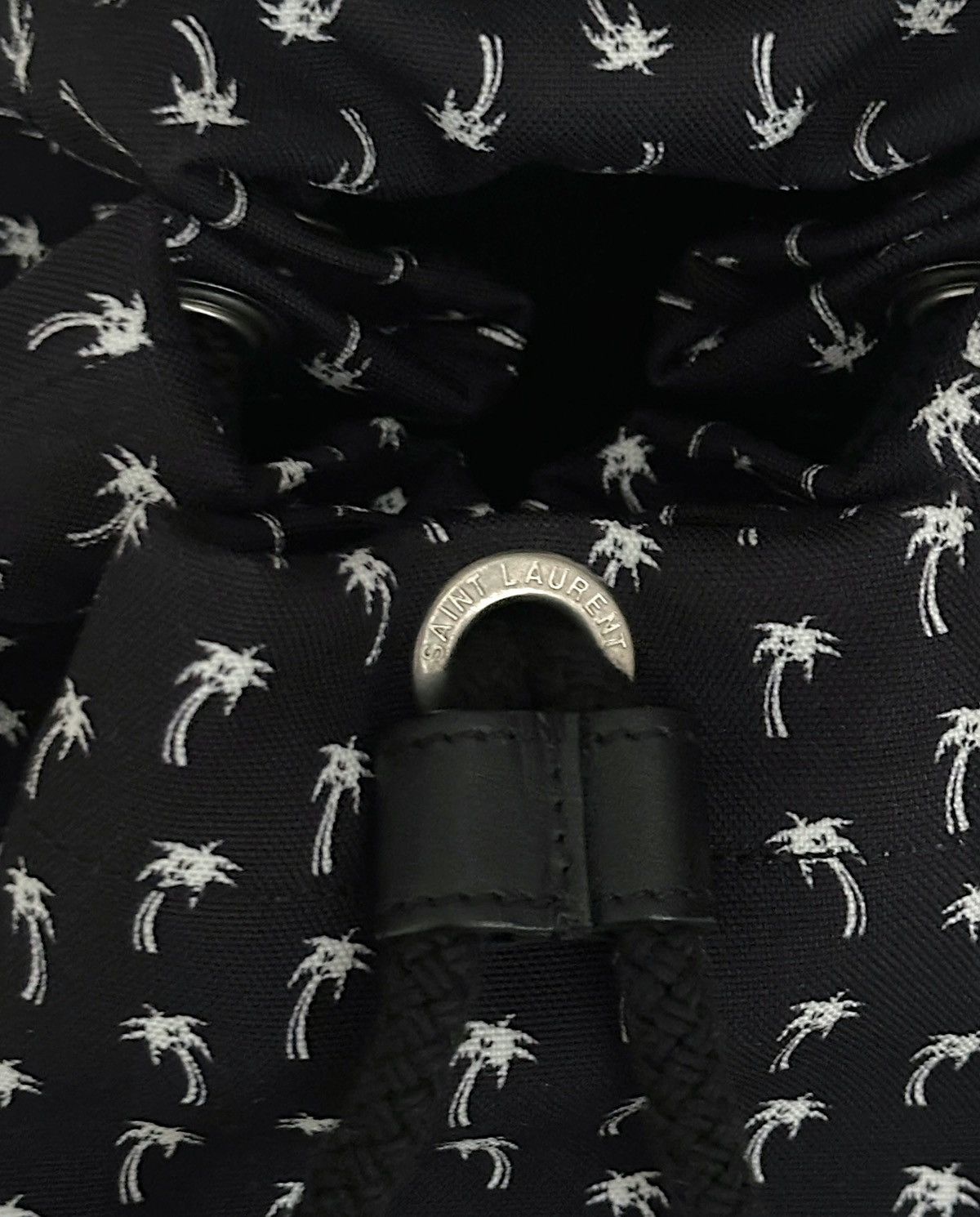 Saint Laurent Paris Saint Laurent Palm Tree Sailor Backpack Size ONE SIZE - 3 Thumbnail