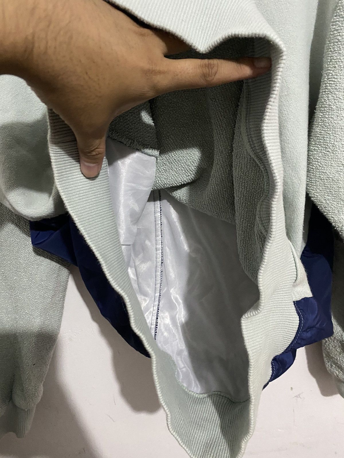 Engineered Garments × Hysteric Glamour × Japanese Brand 💸BINDINGOFFER💸Rabbit-Japanesebrand Hybrid Sweatshirt Bomber Size US L / EU 52-54 / 3 - 6 Thumbnail