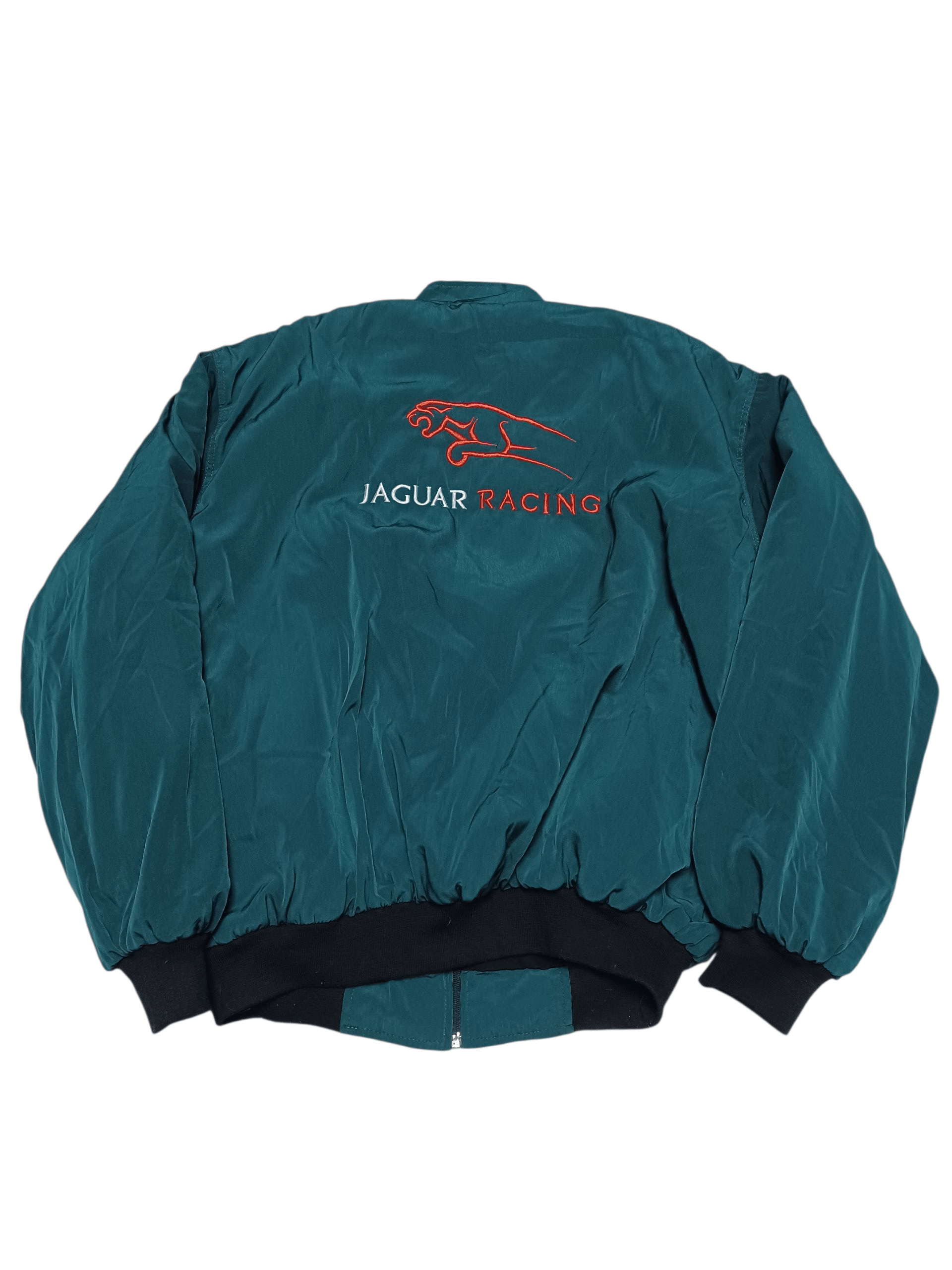 Other JAGUAR RACING VINTAGE BIG LOGO BOMBER JACKET Size US XL / EU 56 / 4 - 3 Thumbnail