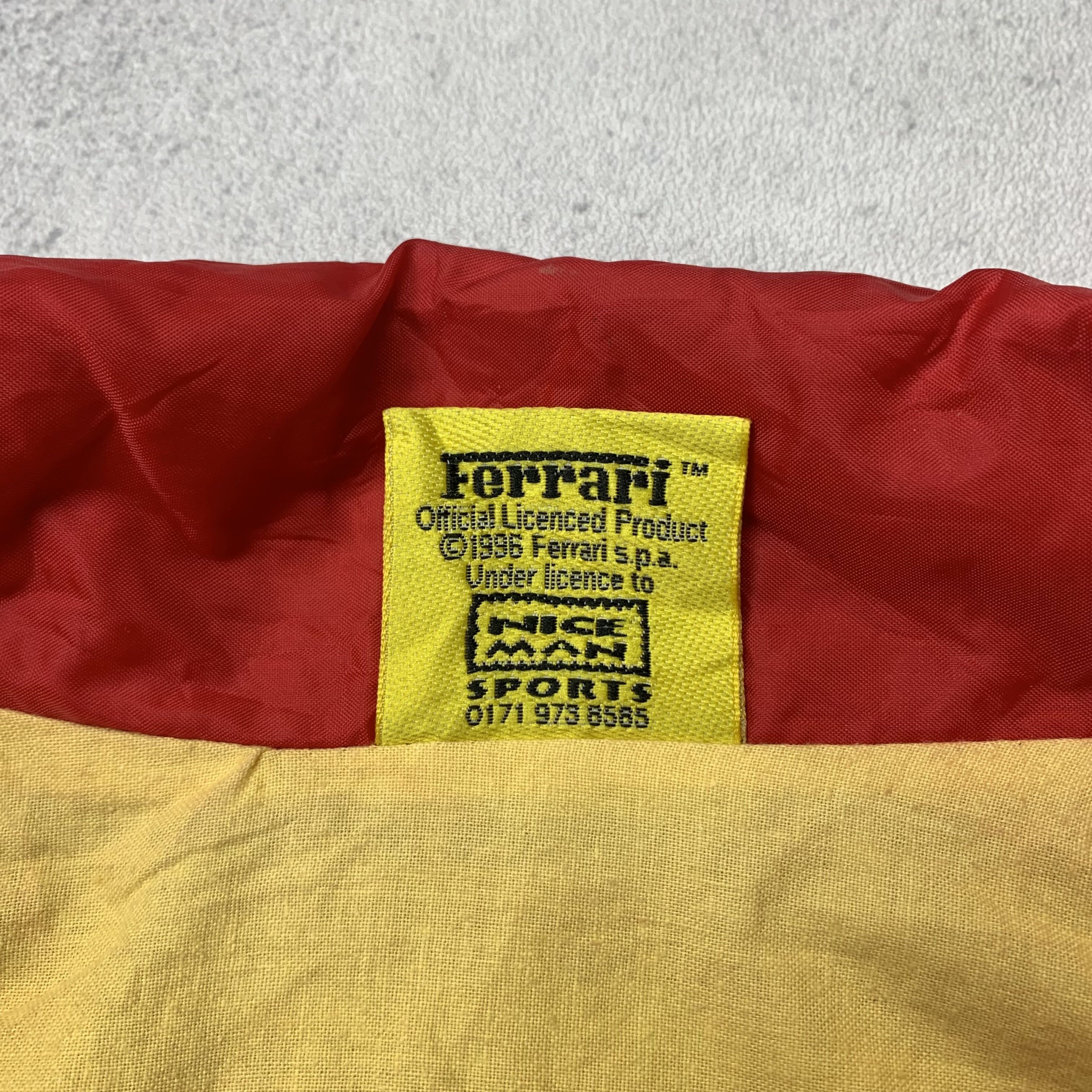 Ferrari Vintage Ferrari Windbreaker Jacket Size US L / EU 52-54 / 3 - 8 Thumbnail