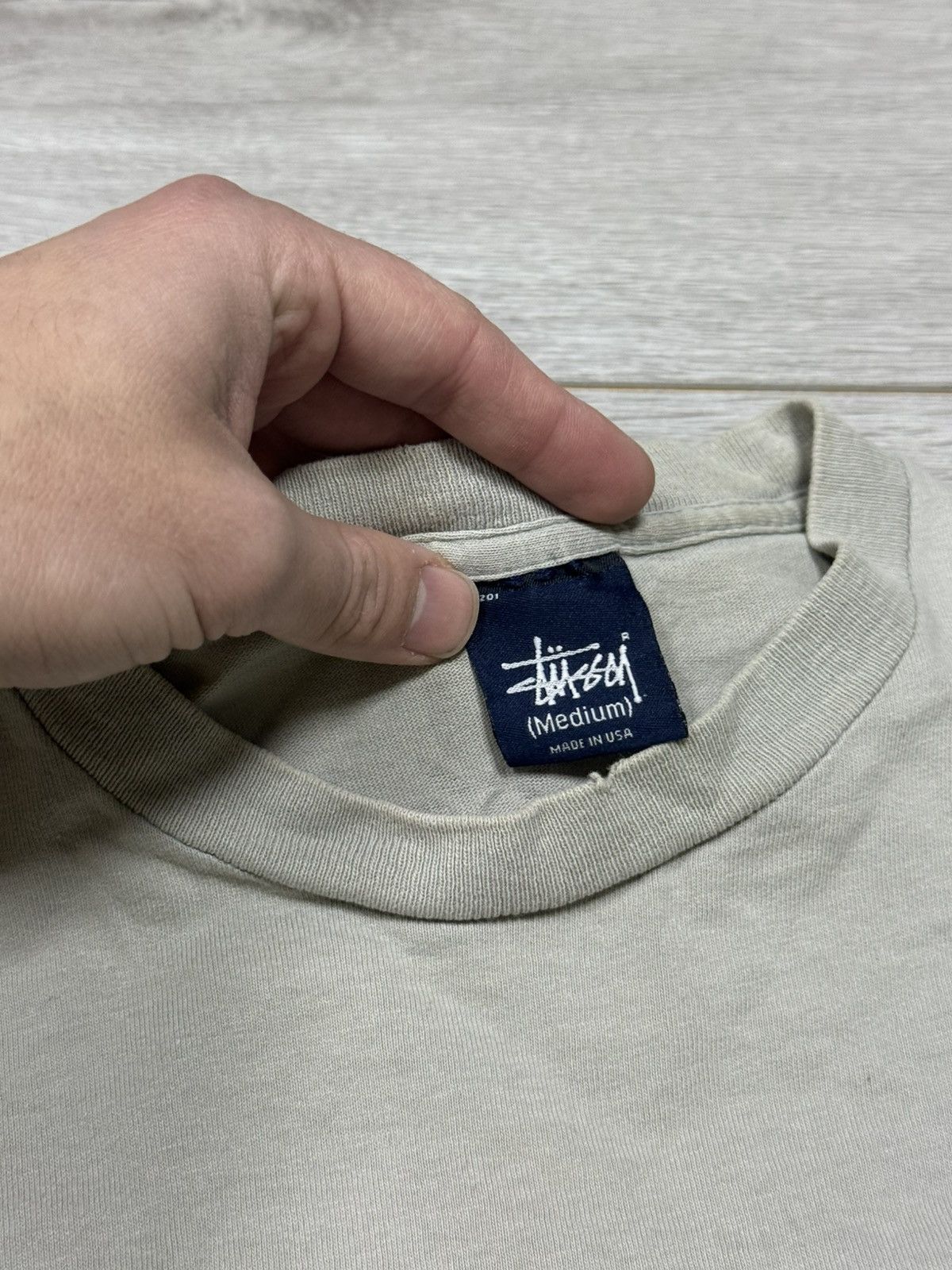 Stussy Stussy USA ☠️ SS big logo skull tee shirt vintage Size US M / EU 48-50 / 2 - 5 Thumbnail