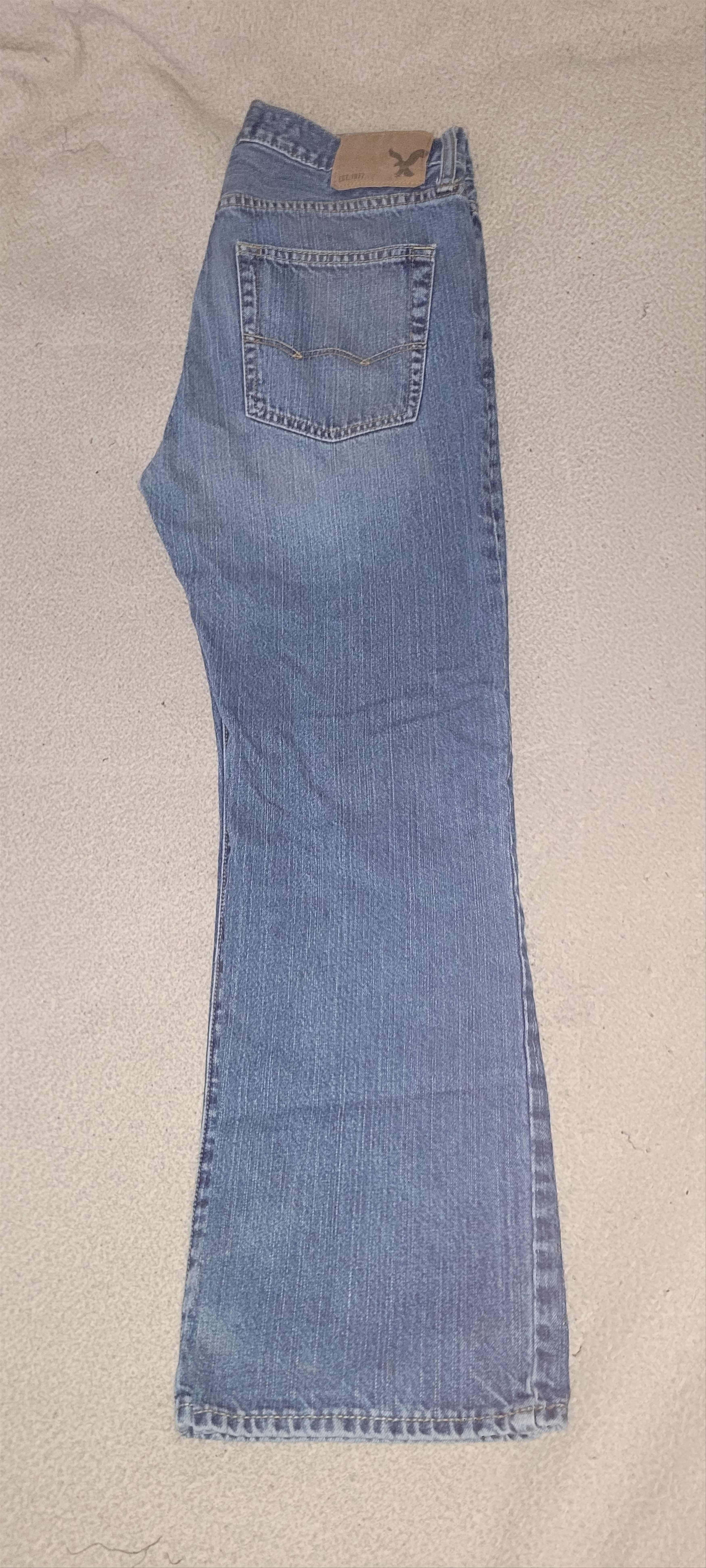 American Eagle Outfitters American Eagle Dark Washed Blue Jeans Size US 30 / EU 46 - 1 Thumbnail