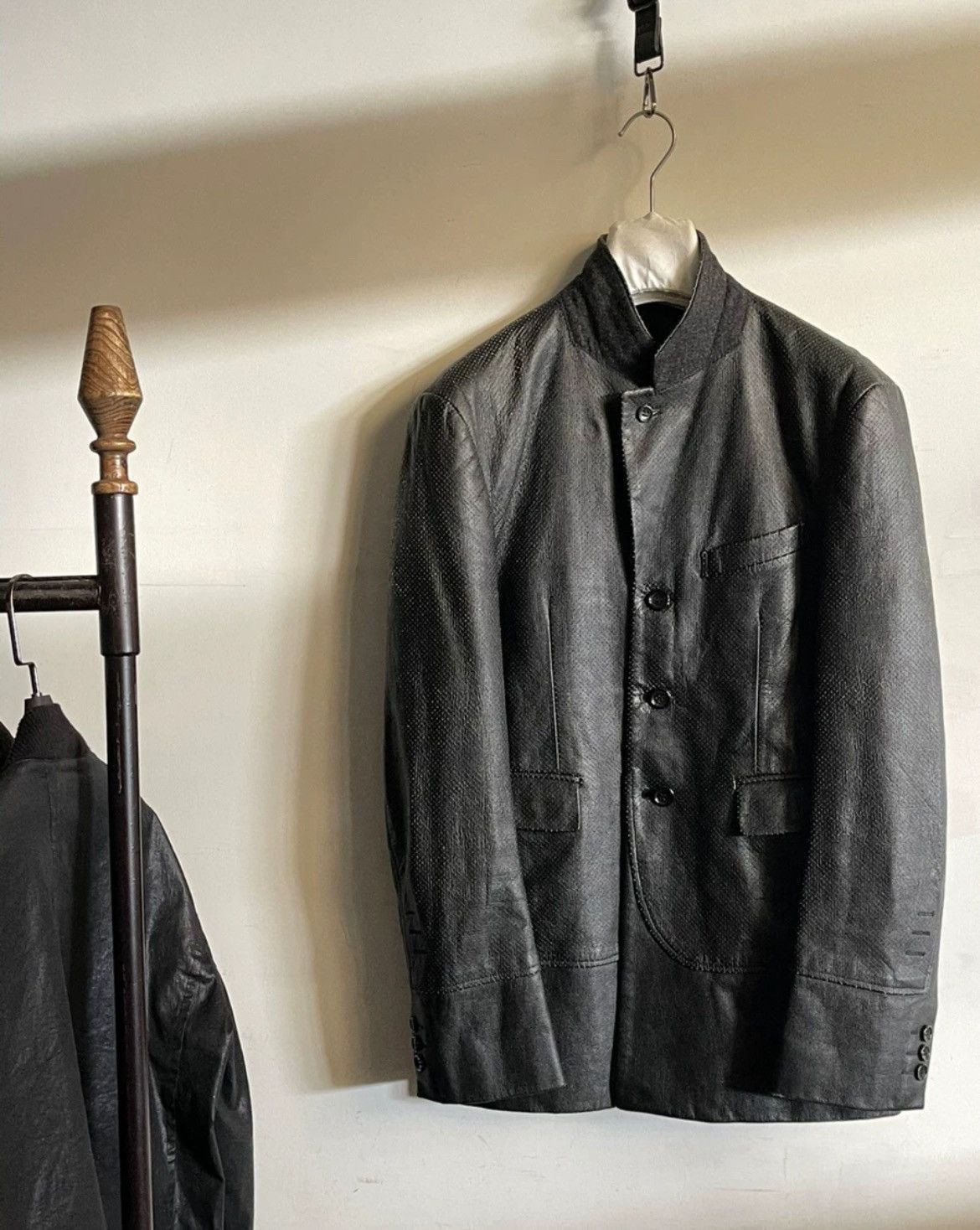 Comme des Garcons Comme des Garçons leather suit leather coat -2505 Size US M / EU 48-50 / 2 - 3 Thumbnail