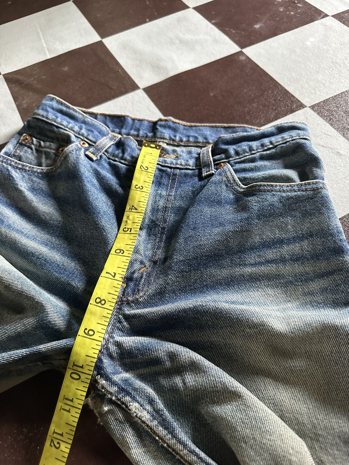 Levi's Vintage Levi’s 505-0217 top button 359 blue denim jeans Size US 26 / EU 42 - 17 Thumbnail